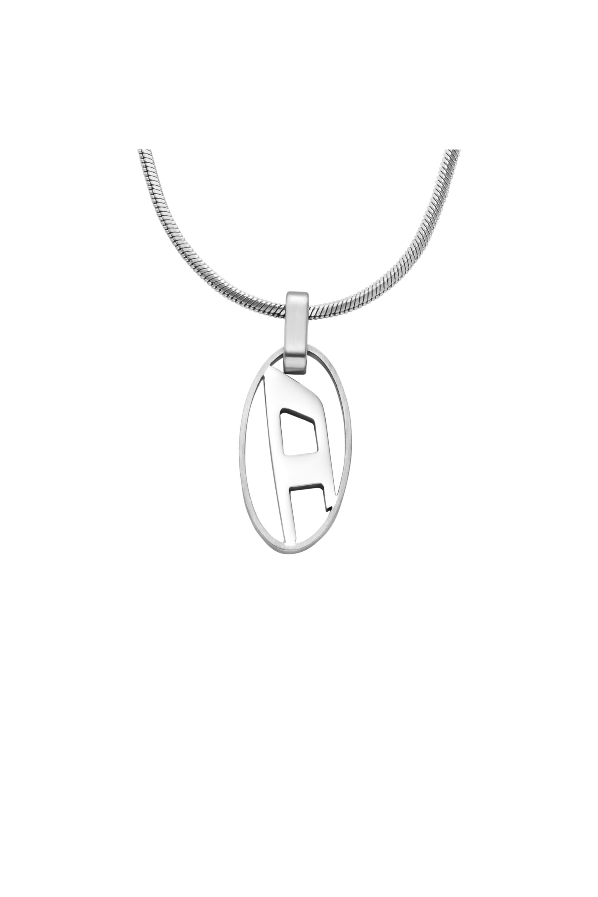 Diesel - DX1342, Unisex's Stainless steel pendant necklace in Silver - 2