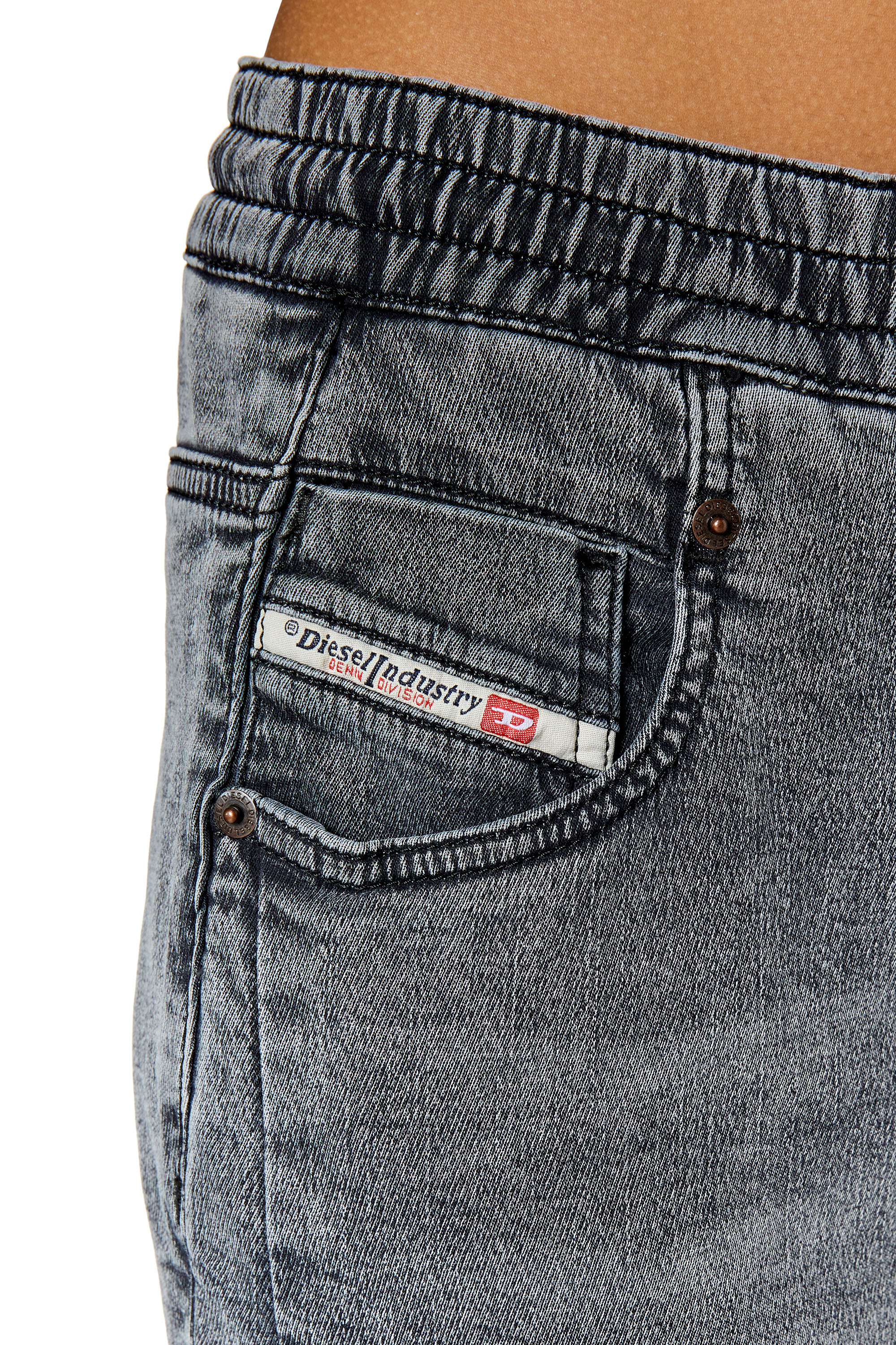 Diesel - Boyfriend Fayza JoggJeans® 068DW, Grey - Image 3