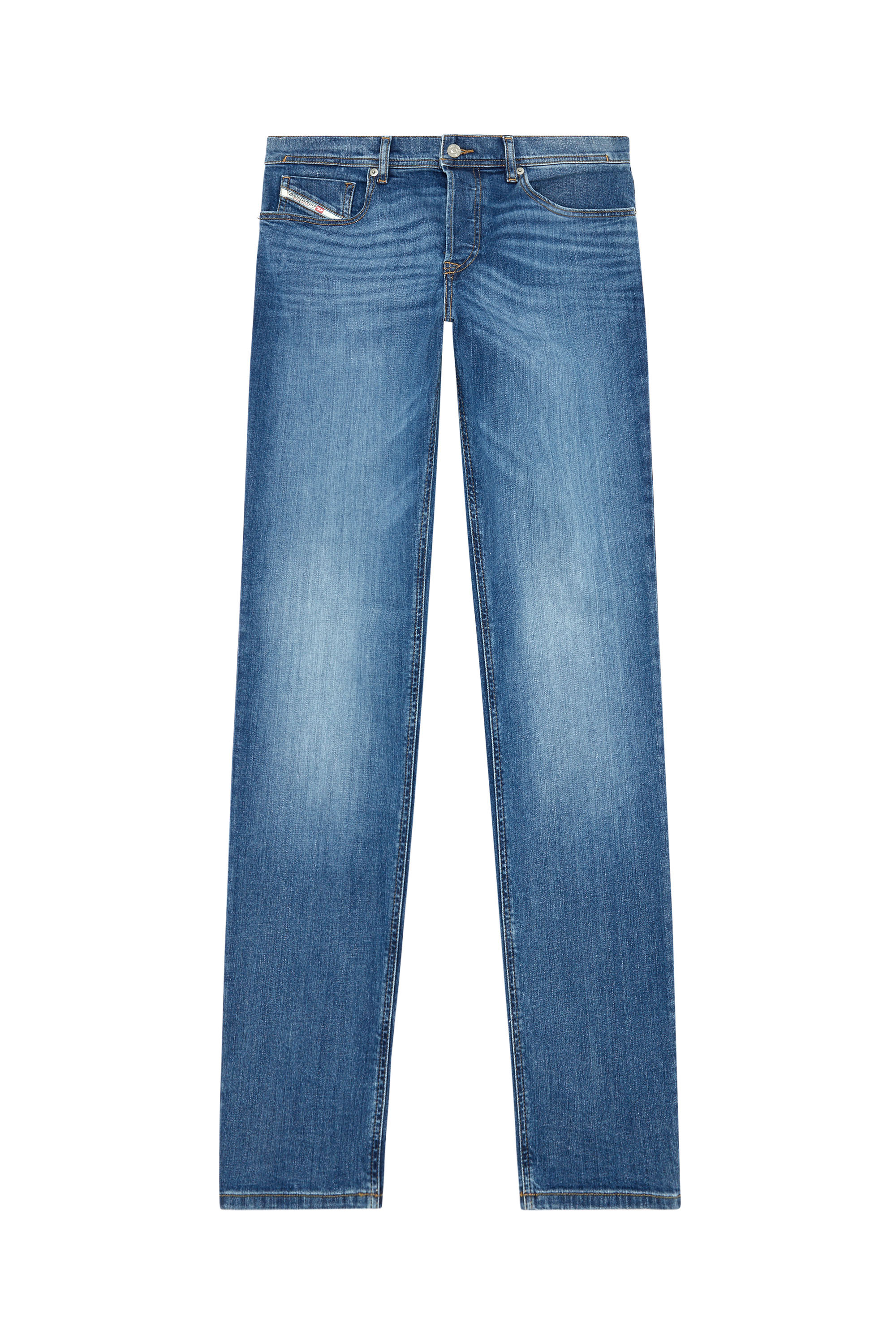 Diesel - Man's Tapered Jeans 2023 D-Finitive 0KIAL, Light Blue - 5