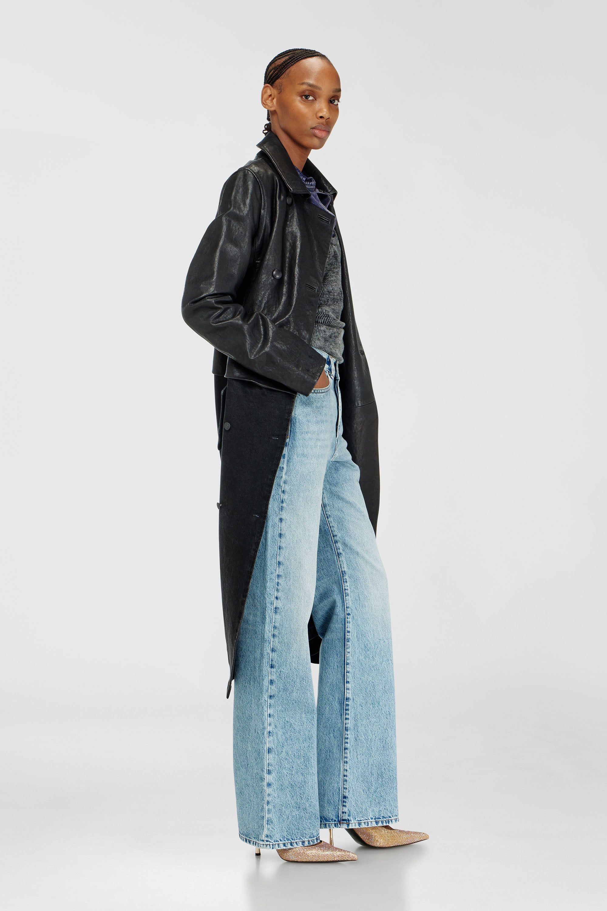 Diesel - Woman's Regular Jeans 1971 D-Sent 09I29, Light Blue - 1