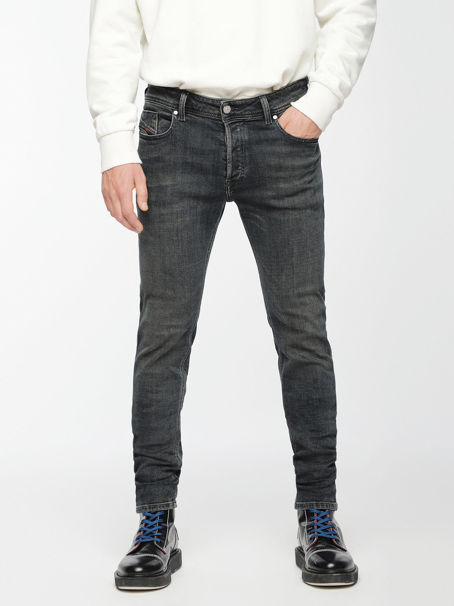 black jacket jeans outfit