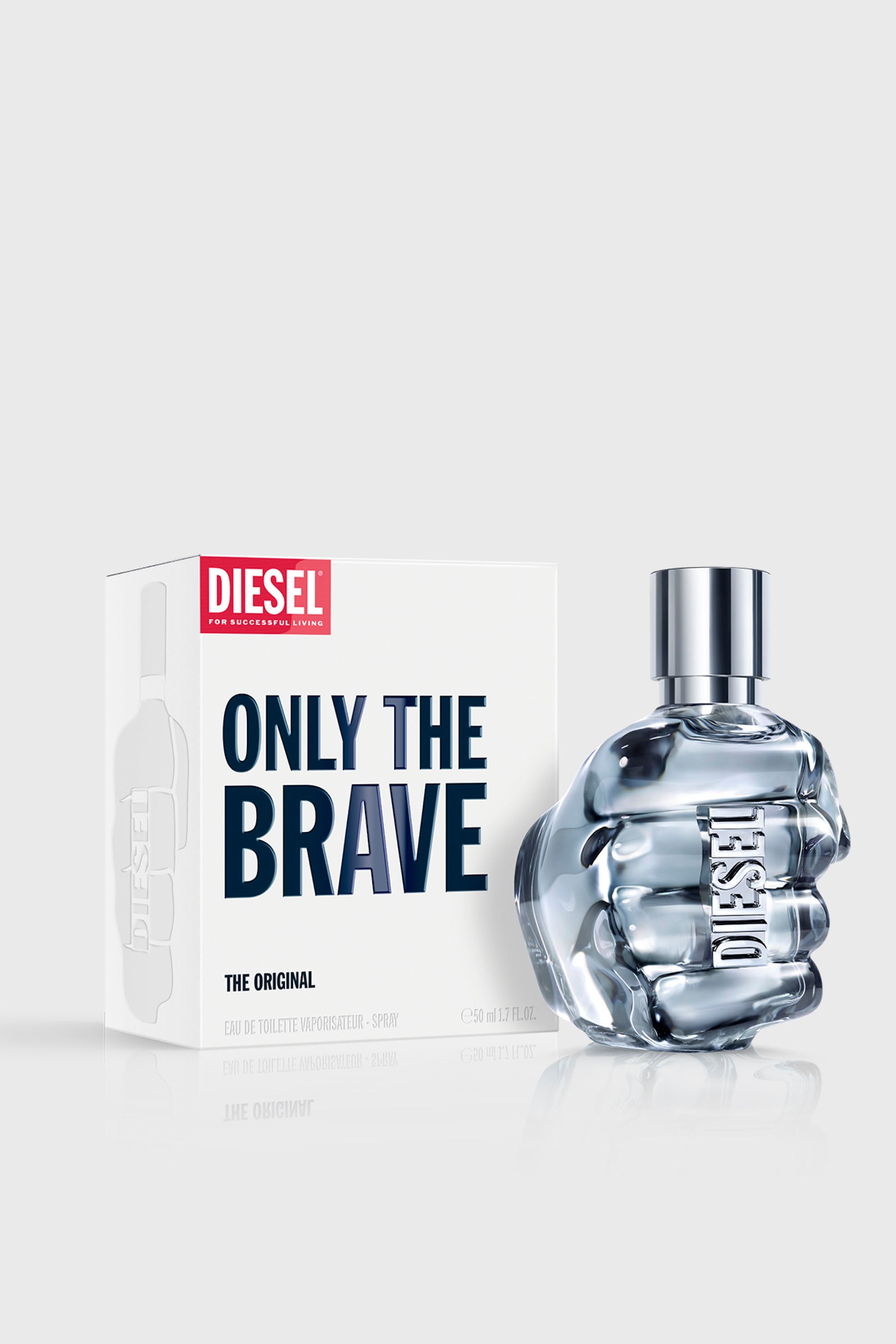 Diesel - ONLY THE BRAVE 50ML, Man's Only The Brave 50ml, 1.7 FL.OZ., Eau de Toilette in White - 2