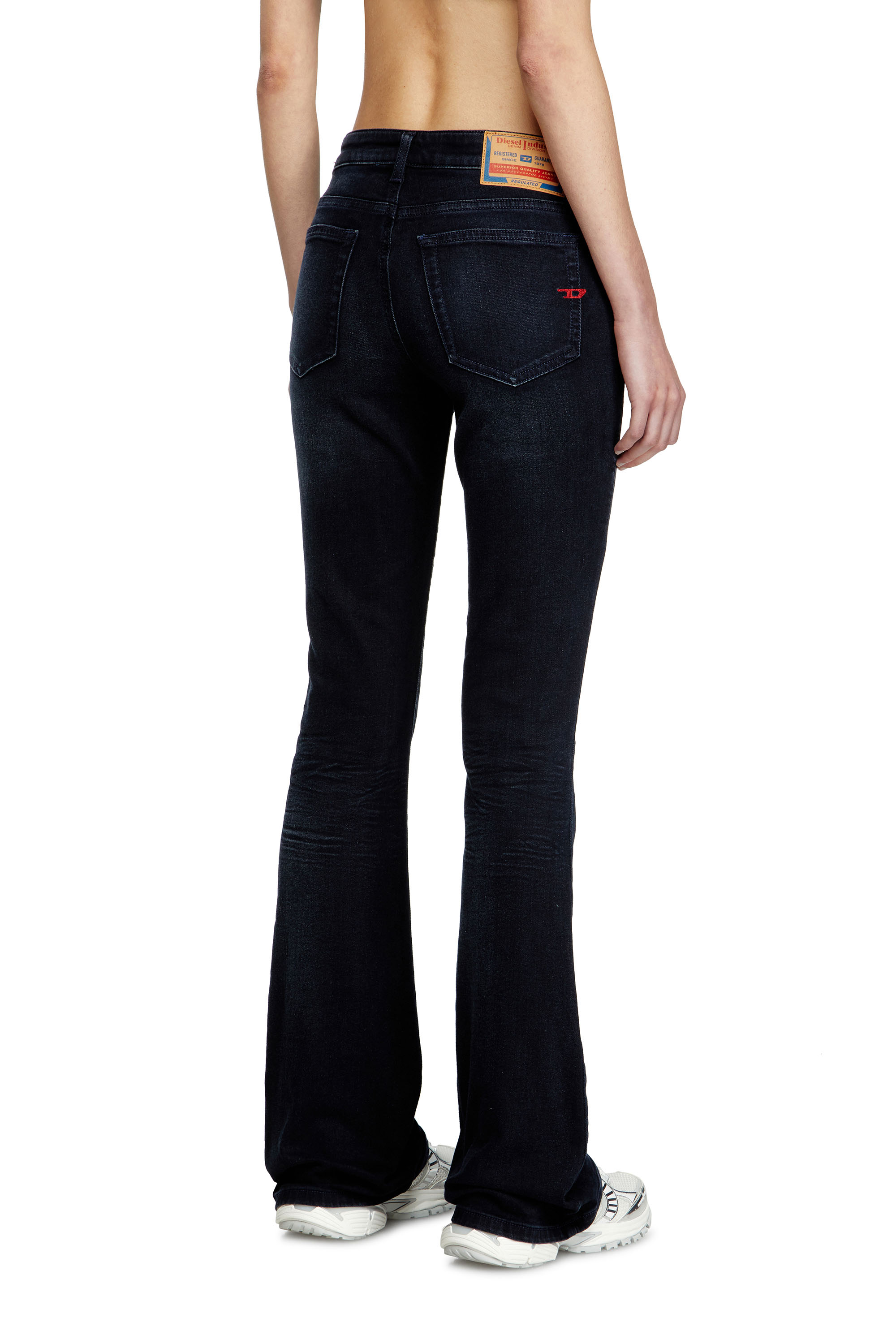 Bootcut Jeans 1969 D-Ebbey 0BMBU, Dark Blue Diesel - Woman's Bootcut Jeans 1969 D-Ebbey 0BMBU, Dark Blue - 4
