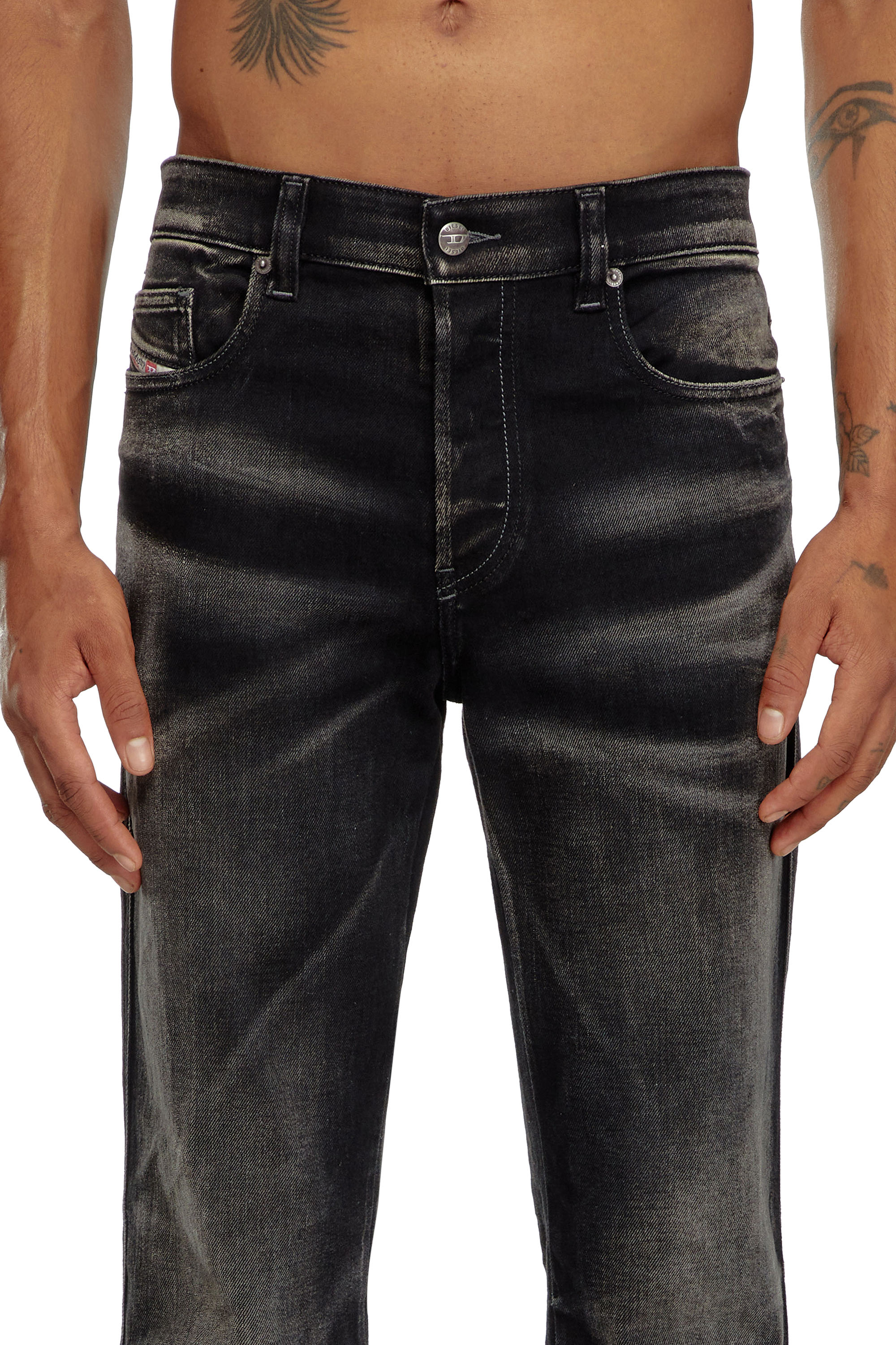 Diesel - Man Bootcut Jeans 1998 D-Buck 09J53, Black/Dark grey - Image 5