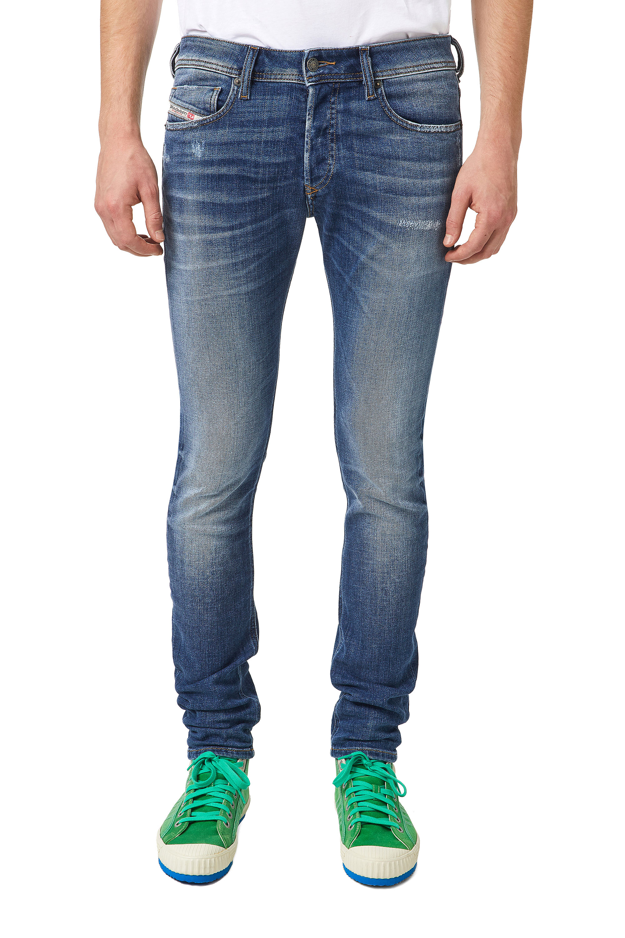 SLEENKER-X Man: Skinny Medium blue Jeans | Diesel®