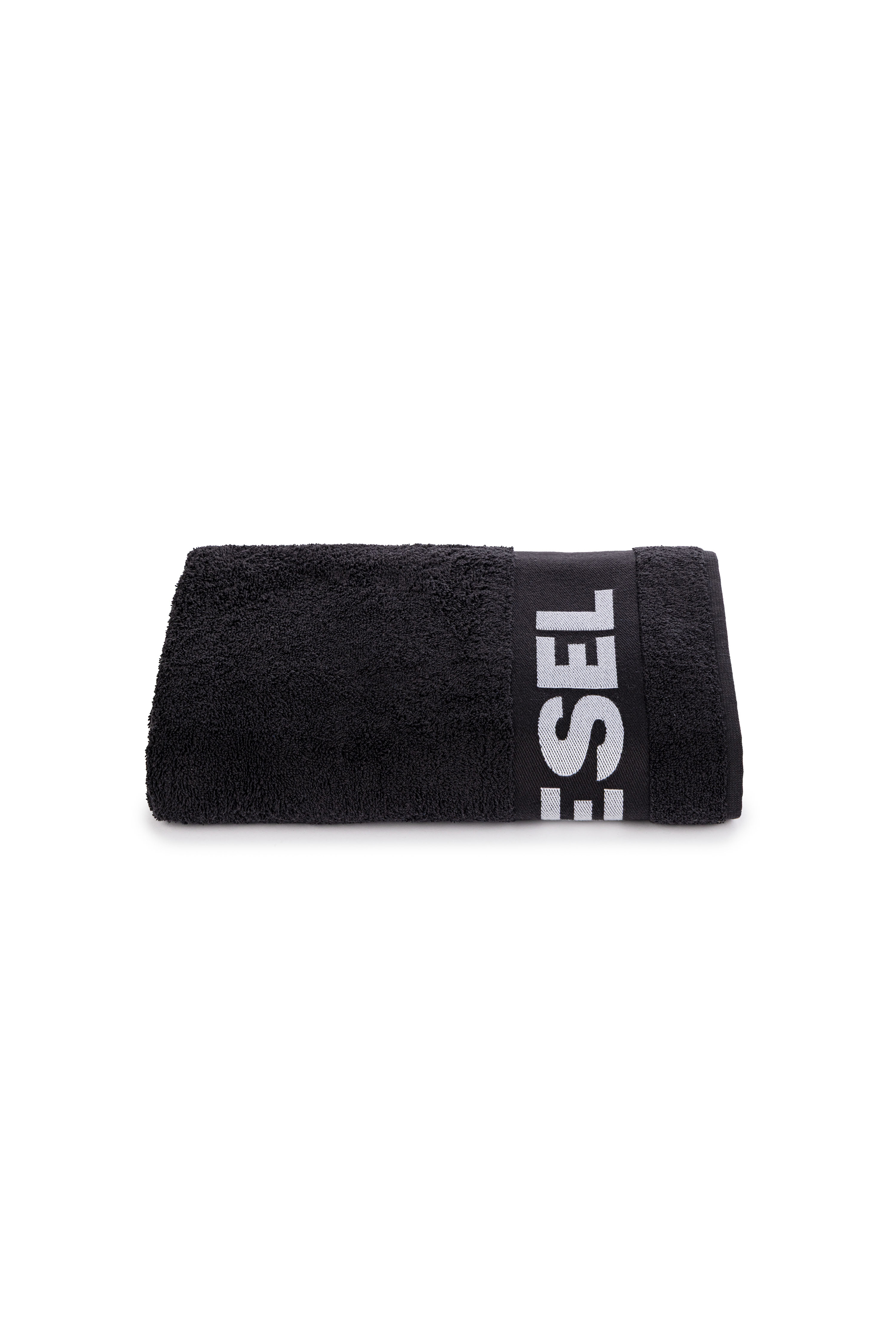 1015215 LOGO-COTTON TOWEL 100X180 BLACK
