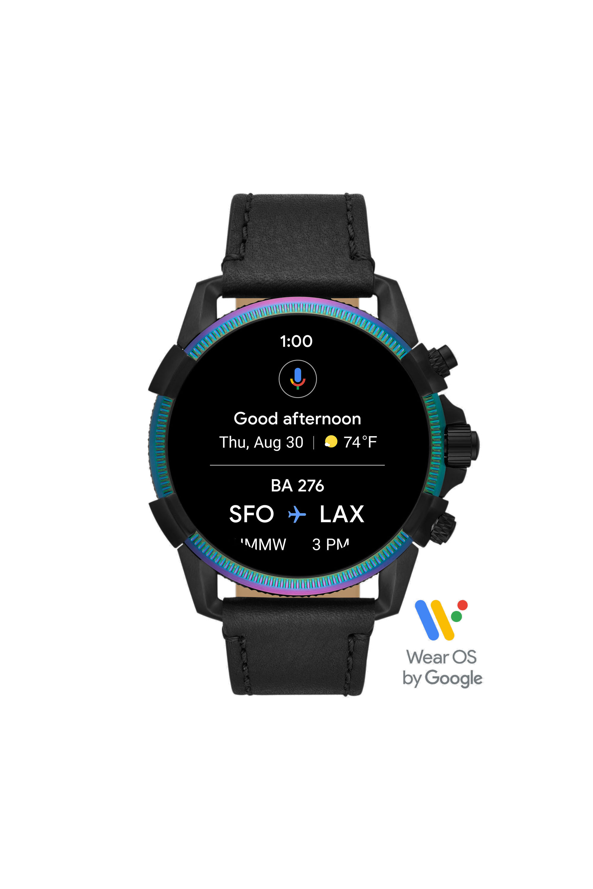 Diesel - DT2013, Man's Full Guard 2.5 Smartwatch - Black Leather in Black - 6