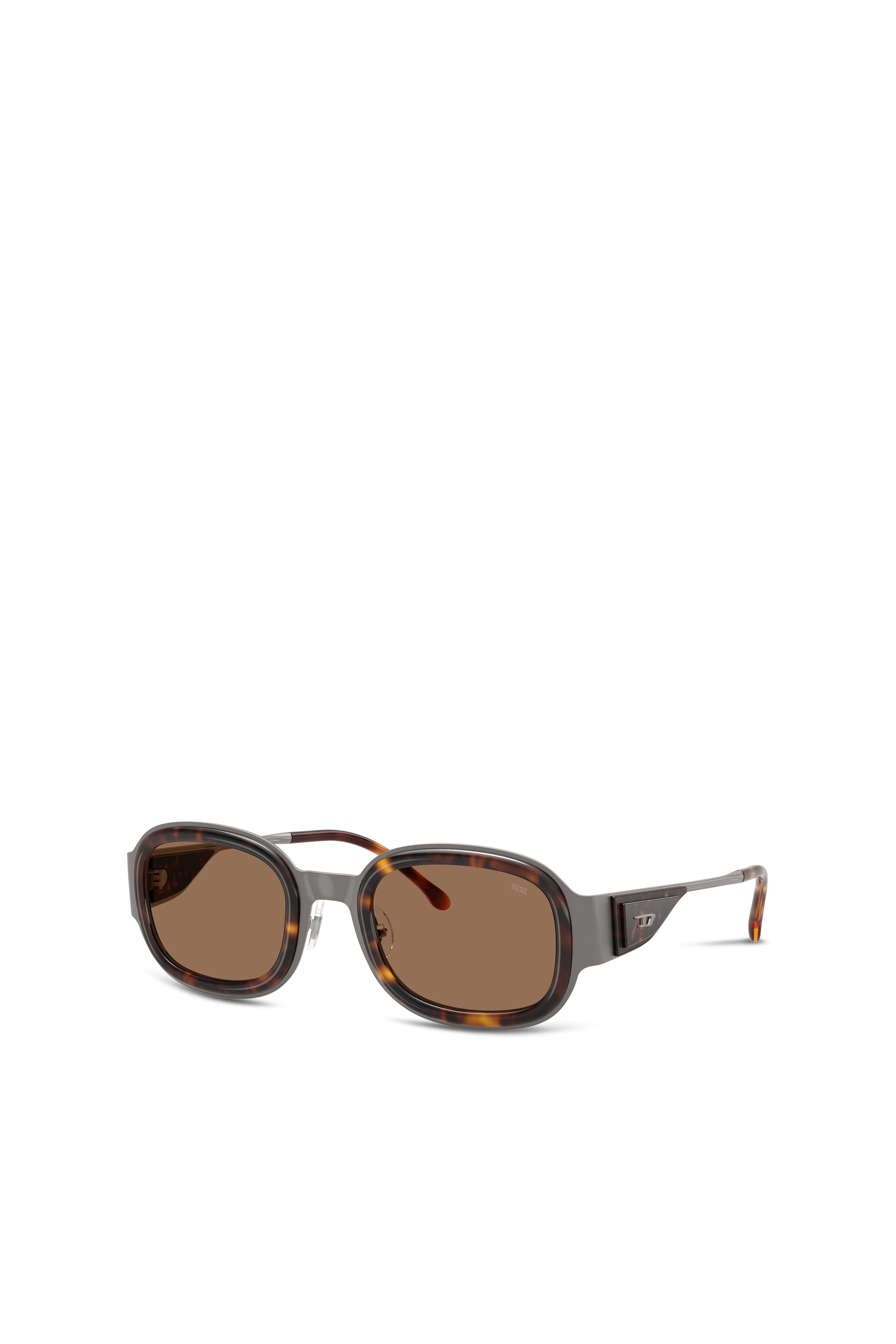 Diesel - 0DL1020, Unisex's Square sunglasses in Brown - 4