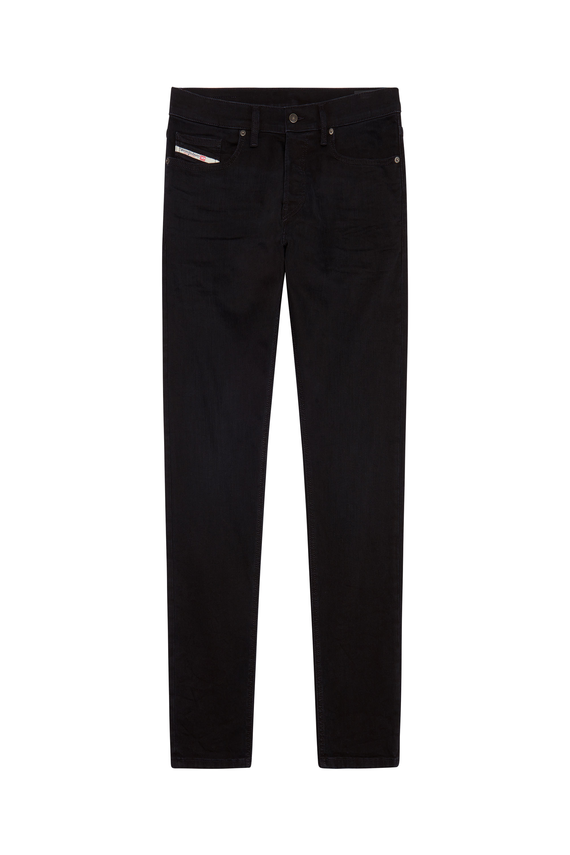 Diesel - D-Luster 0ELAY Slim Jeans, Black/Dark grey - Image 6