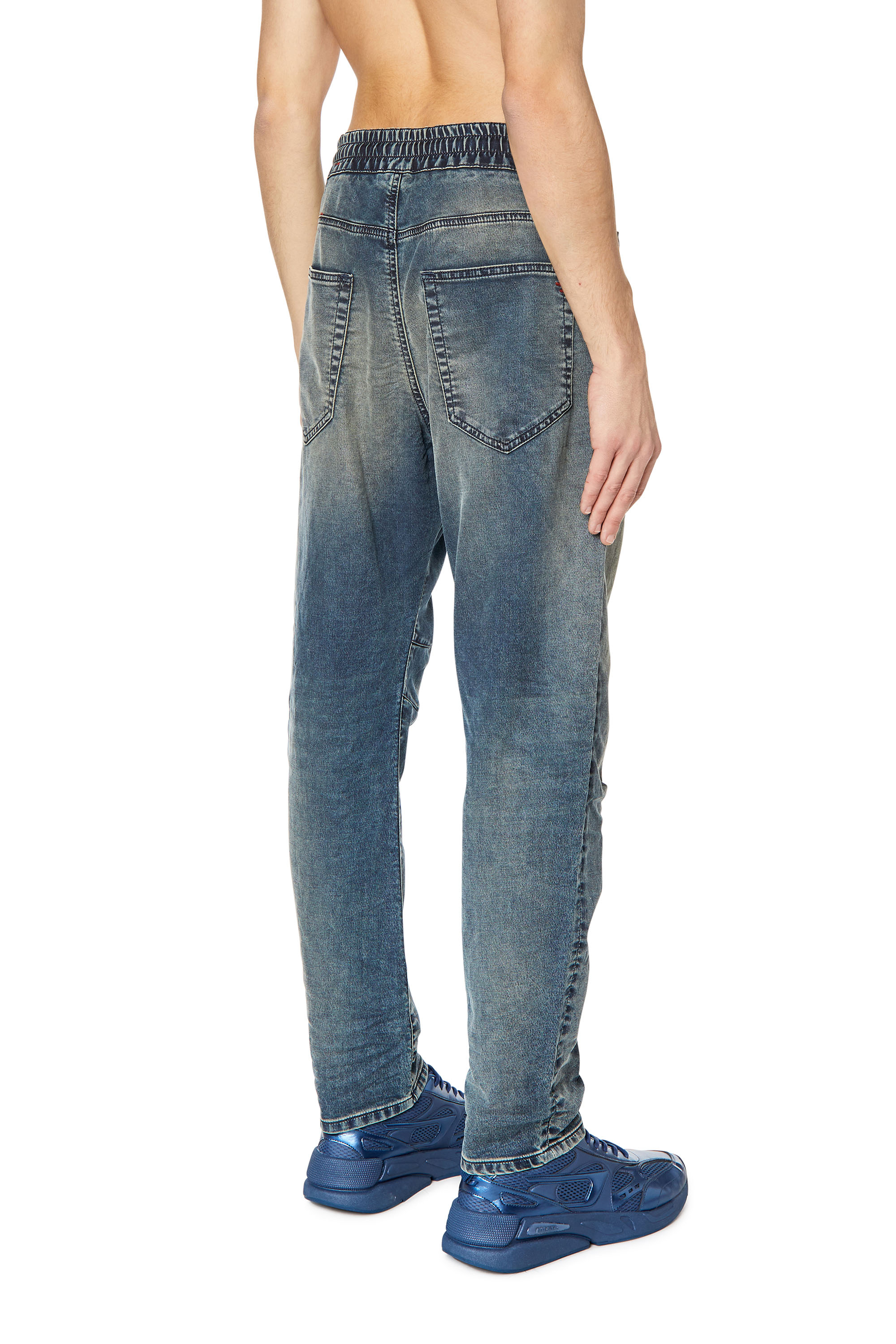 Diesel - D-Amage JoggJeans® 068DS Tapered, Dark Blue - Image 3
