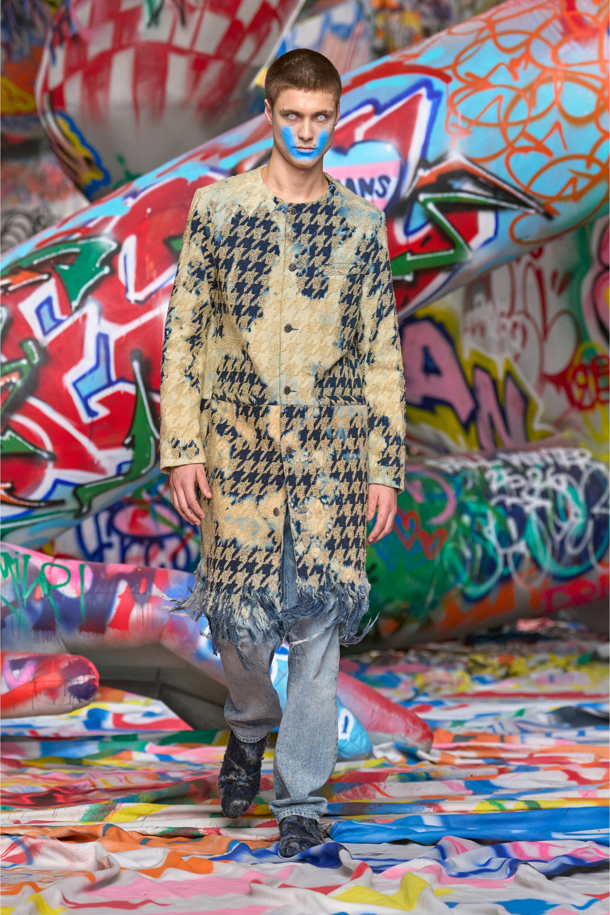 Diesel - Man's Regular Jeans 2024 D-Macs 068TY, Light Blue - 6