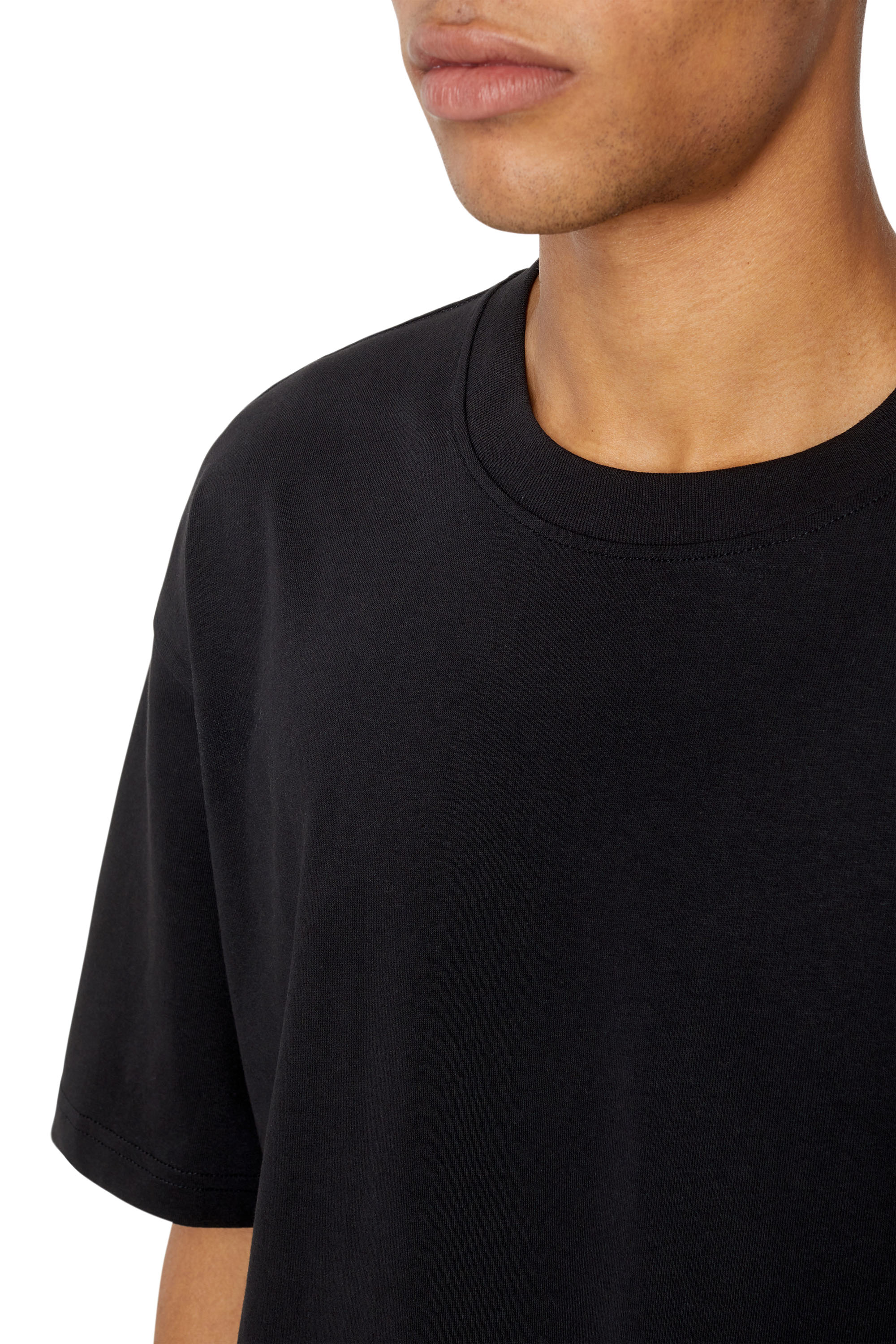 Diesel - T-BOGGY-MEGOVAL, Black - Image 3