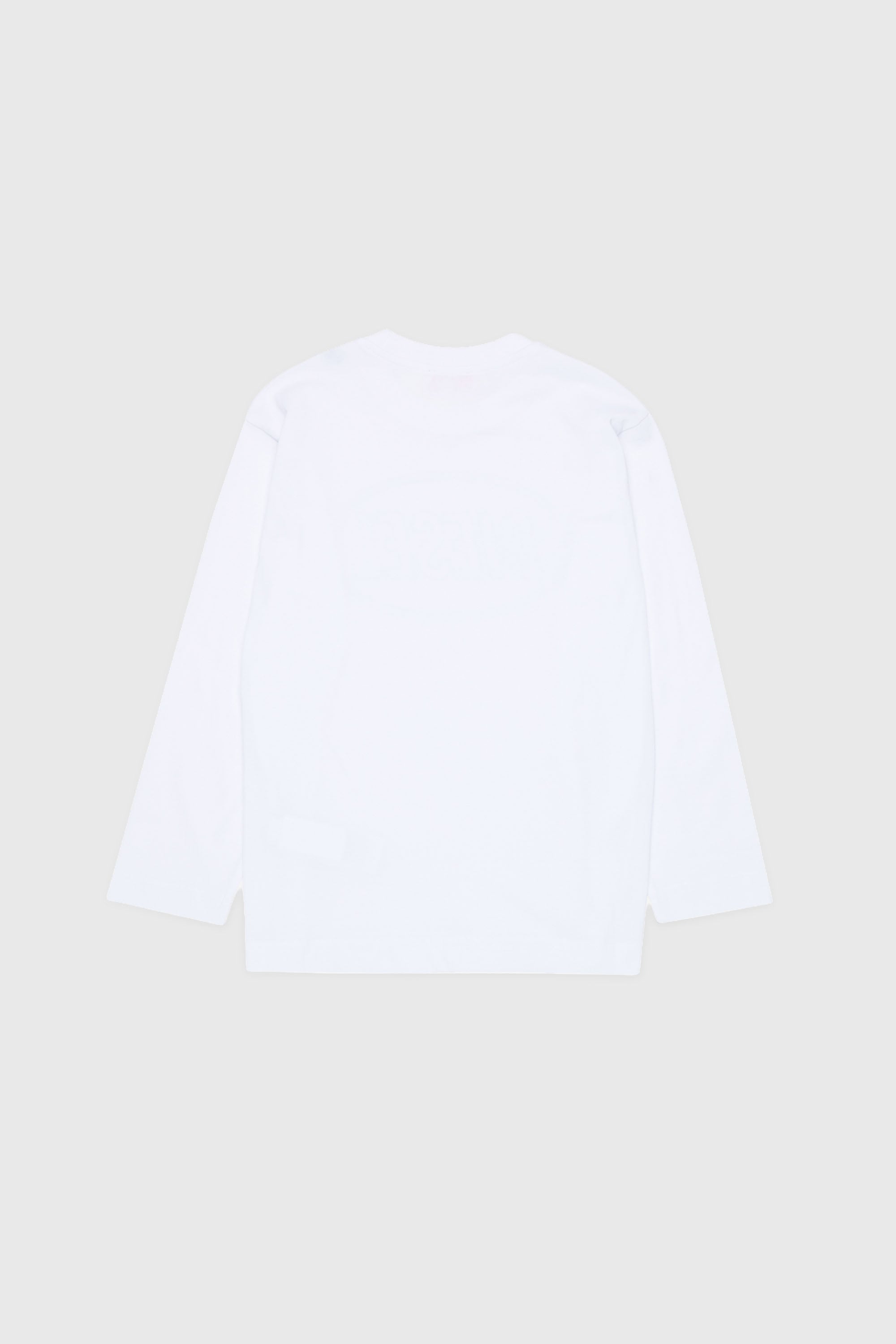 Diesel - TCIRCLELS OVER, Man's Long-sleeve T-shirt with Oval D logo in White - 2
