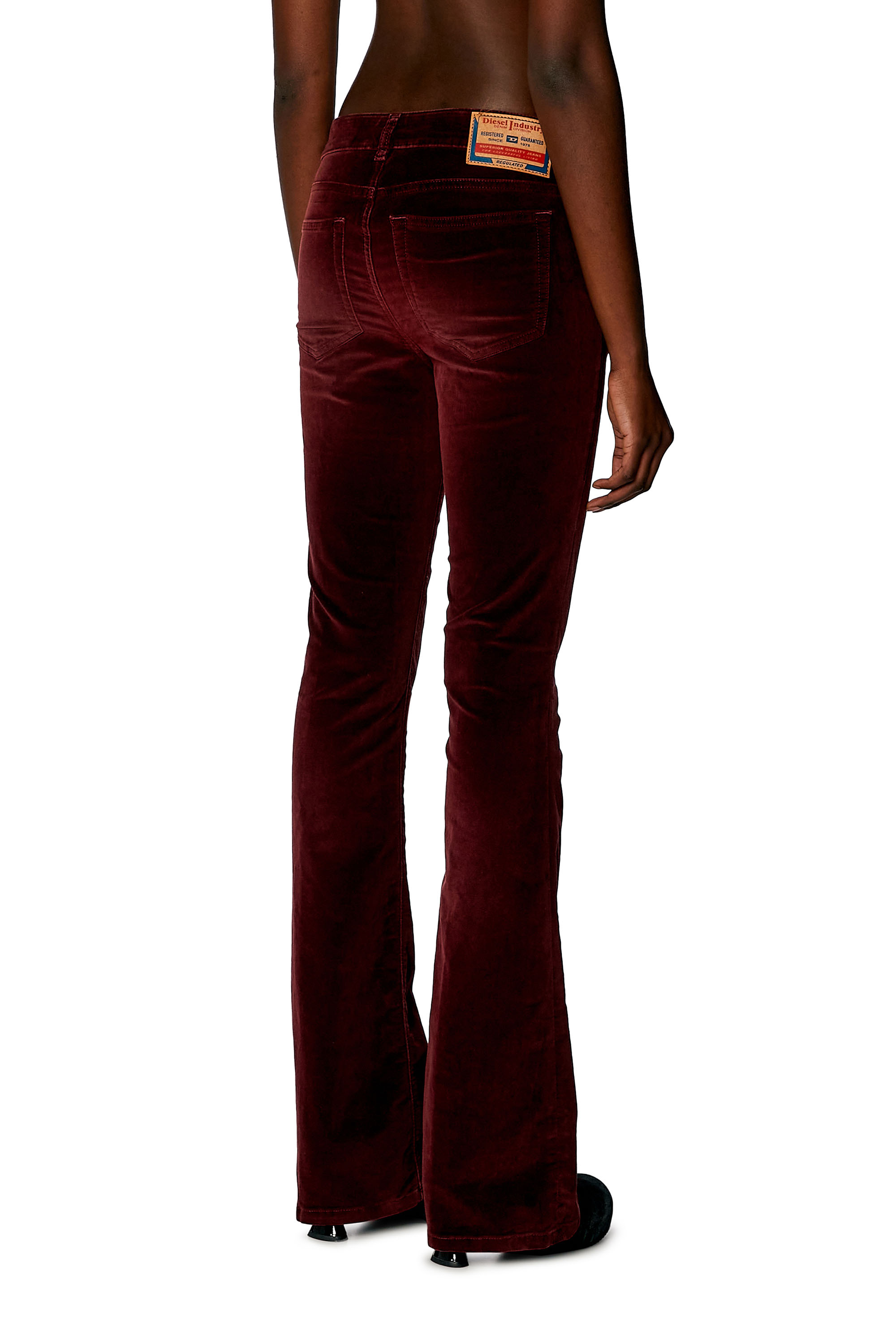 Diesel - Bootcut and Flare Jeans 1969 D-Ebbey 003HL, Red - Image 3