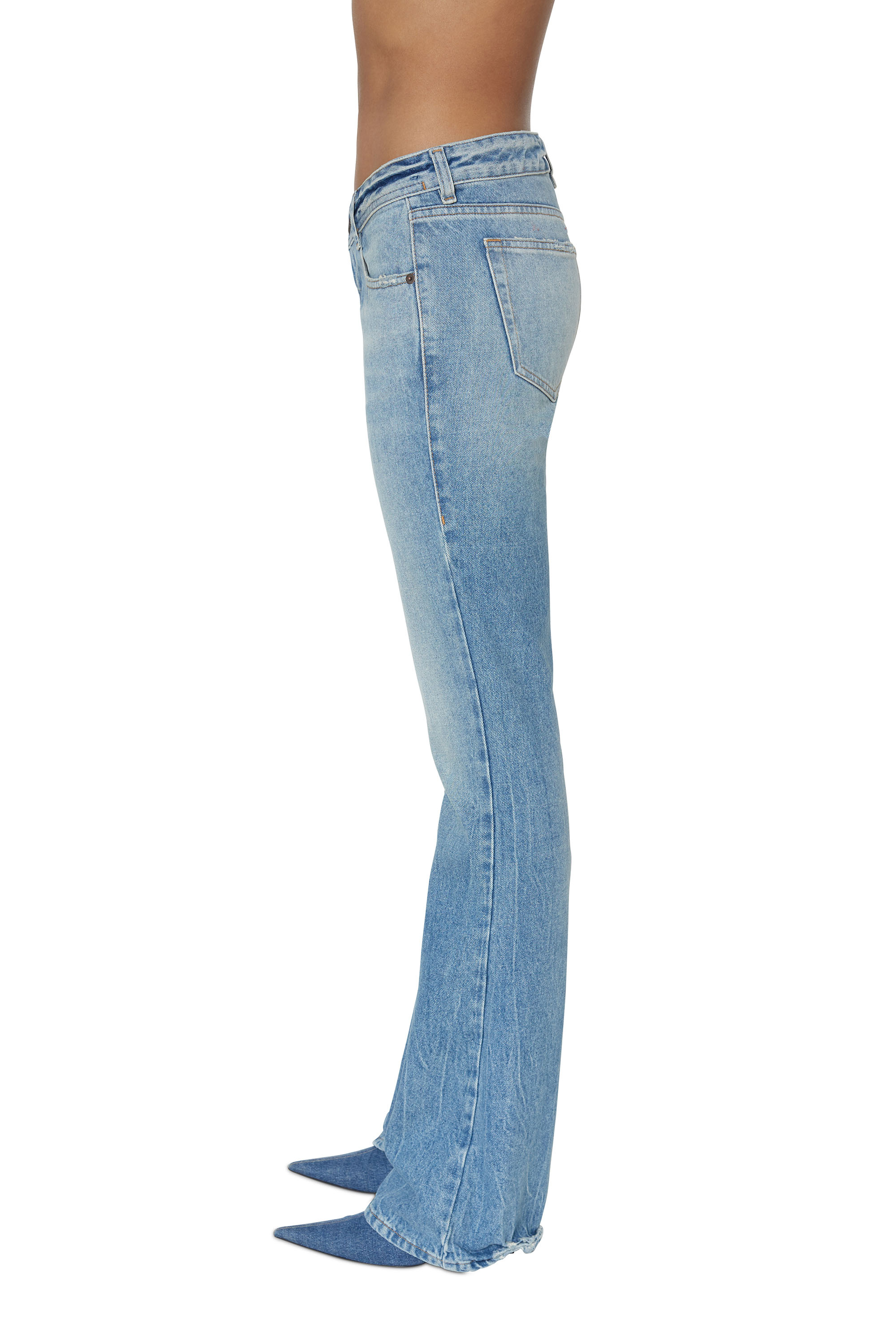 DIESEL Denim Bootcut Jeans 1969 D-ebbey in het Blauw Dames Kleding voor voor Jeans voor Bootcut jeans 