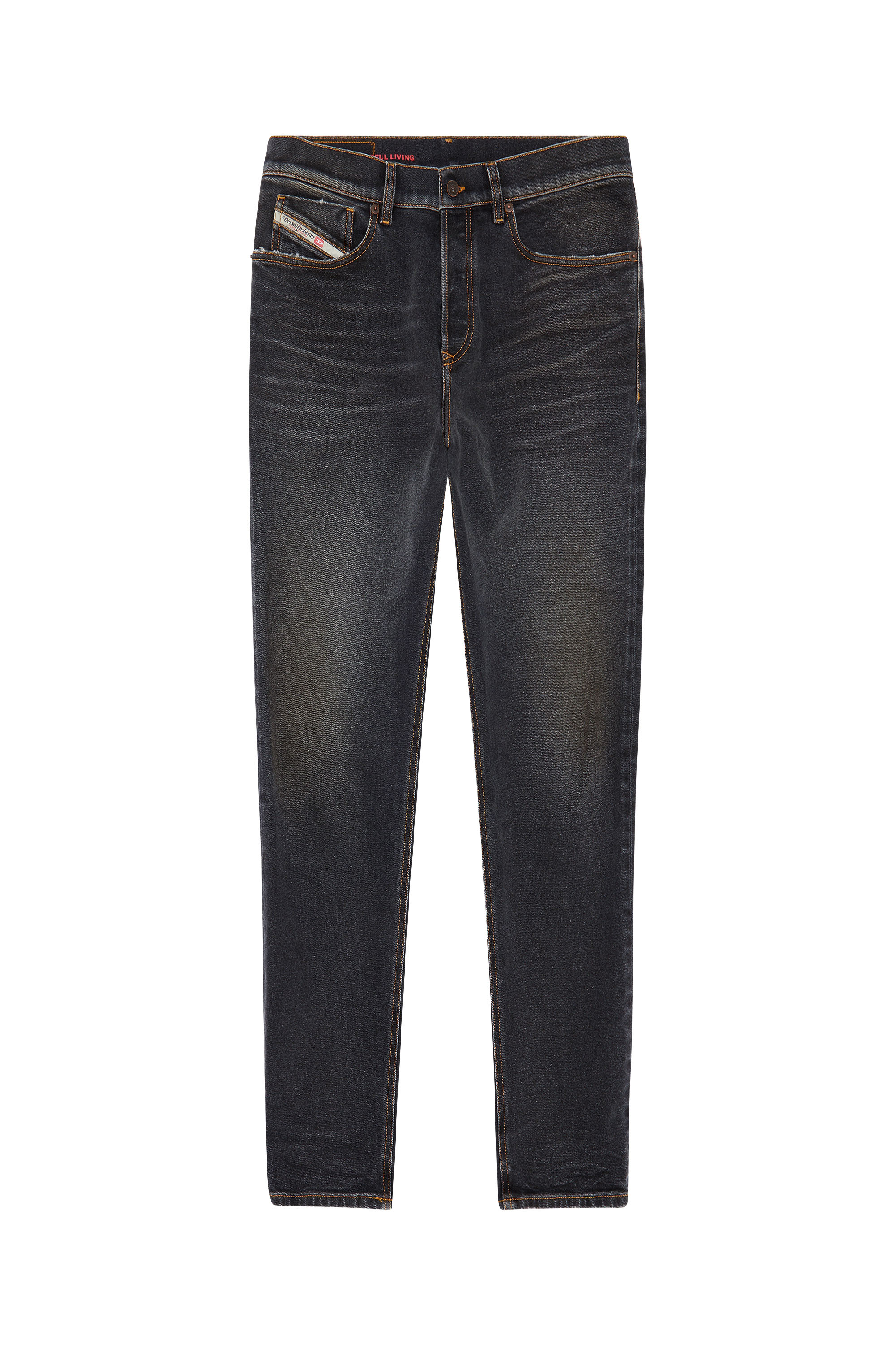 Diesel - 2005 D-Fining 09D66 Tapered Jeans, Black/Dark grey - Image 6
