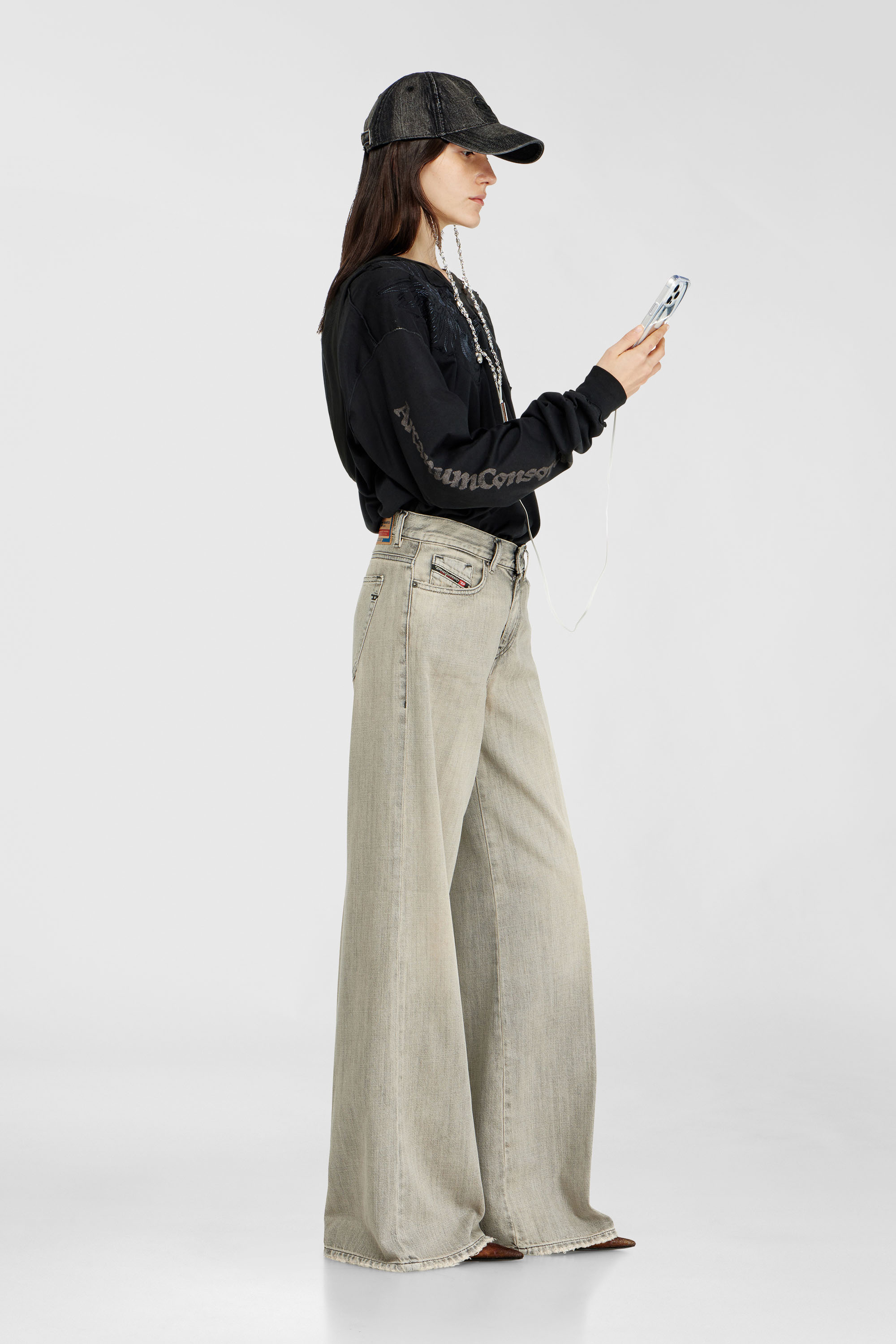 Flare Jeans Regular Waist 1978 D-Akemi