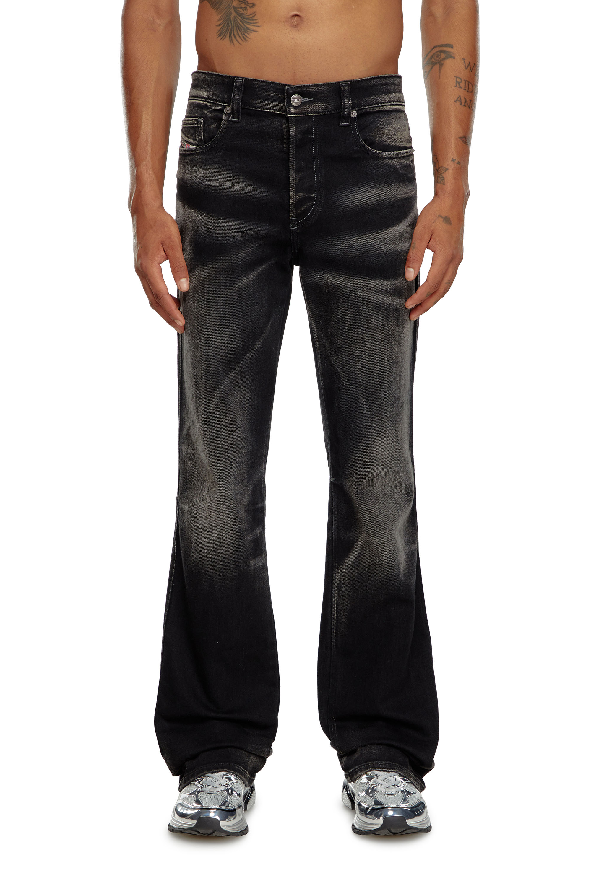 Diesel - Man Bootcut Jeans 1998 D-Buck 09J53, Black/Dark grey - Image 1