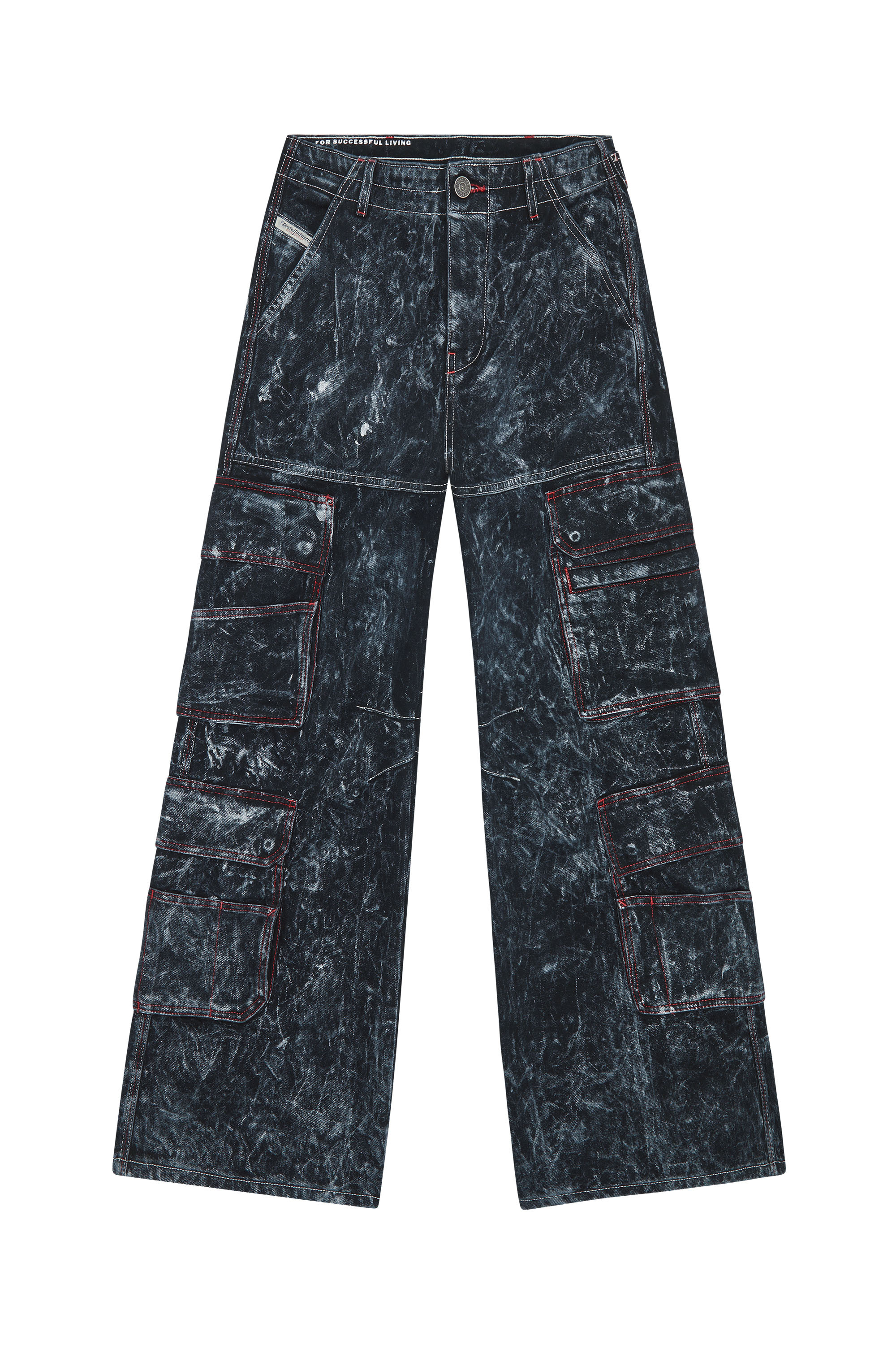 Diesel - Straight Jeans 1996 D-Sire 0EMAC, Black/Dark grey - Image 1