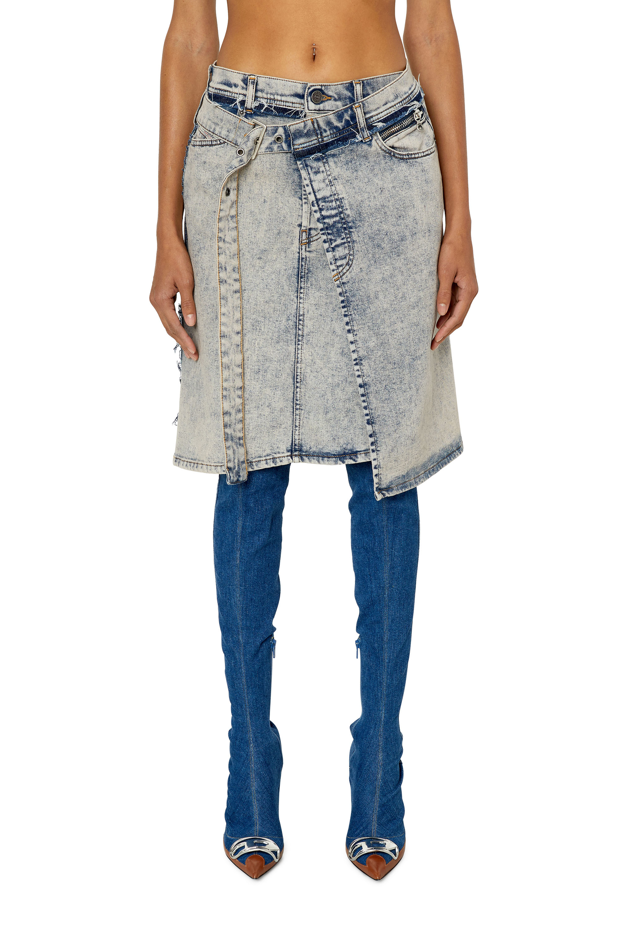Diesel - DE-PENDENCE-MID, Light Blue - Image 1