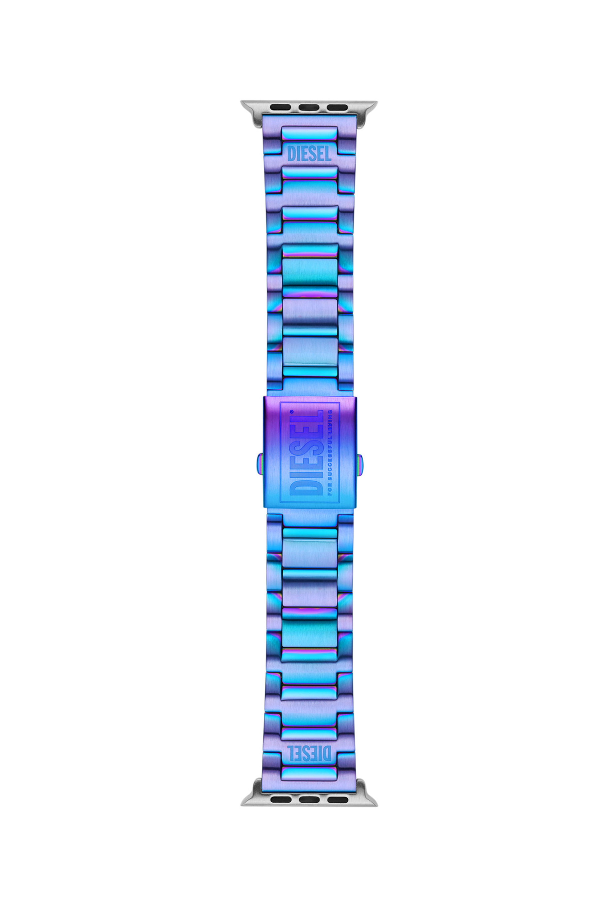 Diesel - DSS007, Unisex's Stainless steel band for Apple watch&reg;, 42mm, 44mm, 45mm in Blue - 1