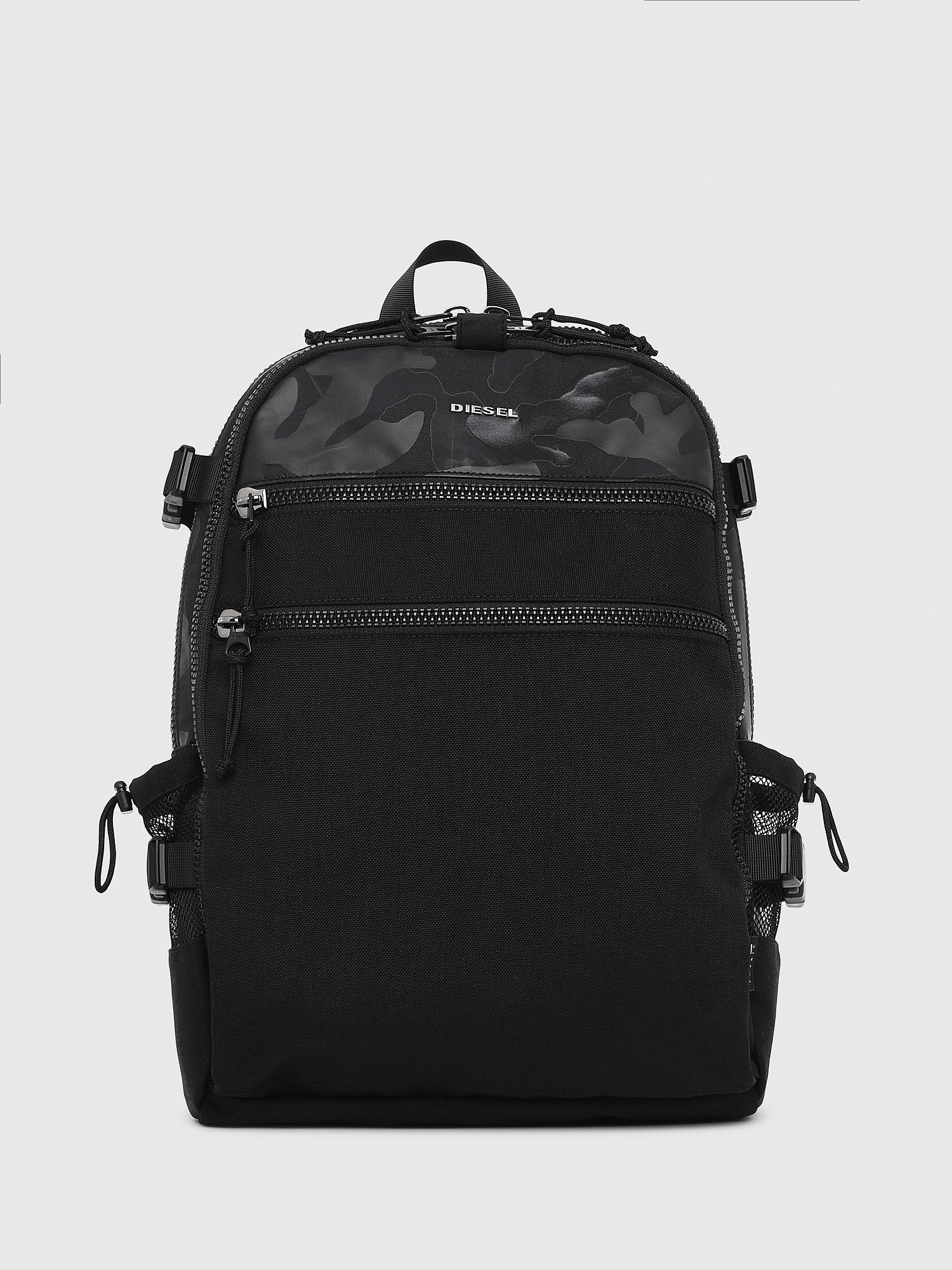 F URBHANITY BACK Men Backpack with camo pattern Diesel