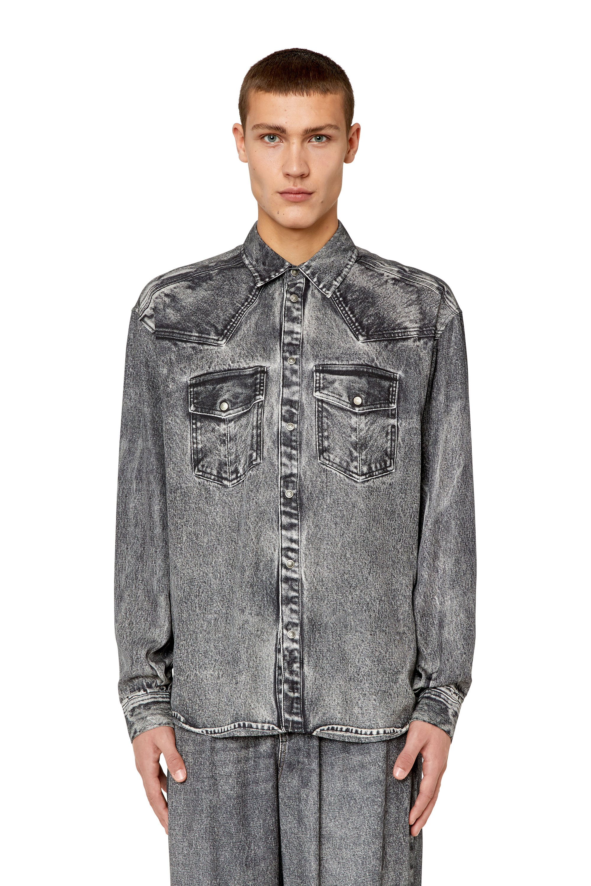 Diesel - S-GILS-DNM, Dark grey - Image 1