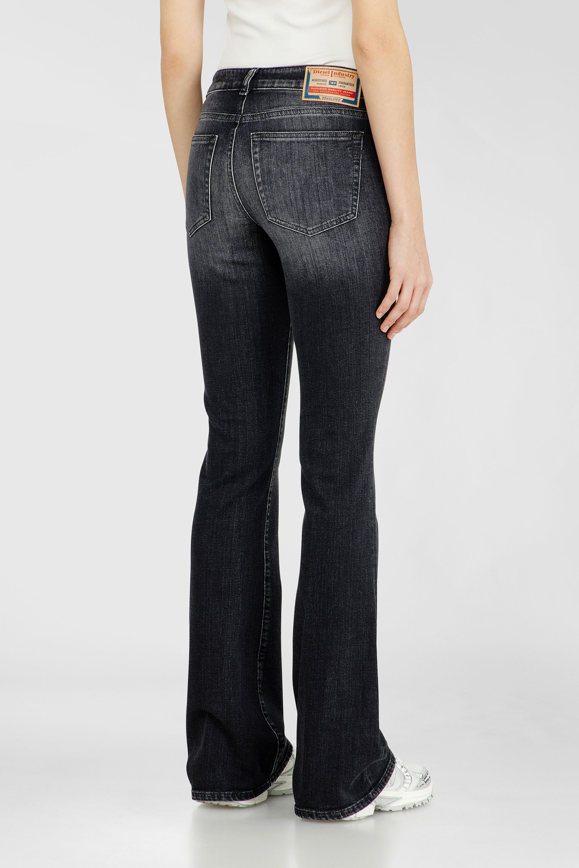 Diesel - Woman's Bootcut Jeans 1969 D-Ebbey 09L98, Black/Dark grey - 5