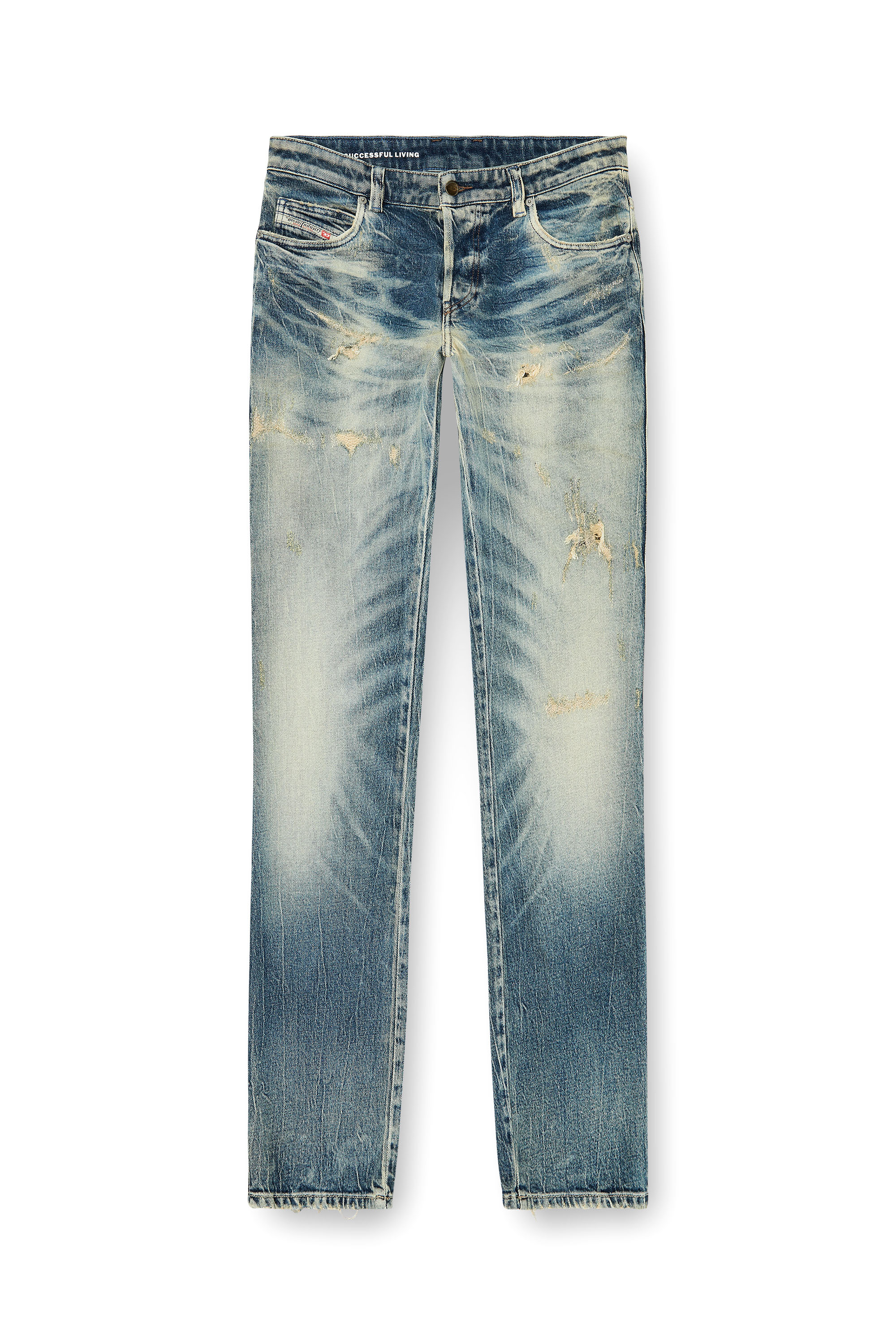 Diesel - Man's Slim Jeans 1993 D-Vyl 09P34, Medium blue - 6