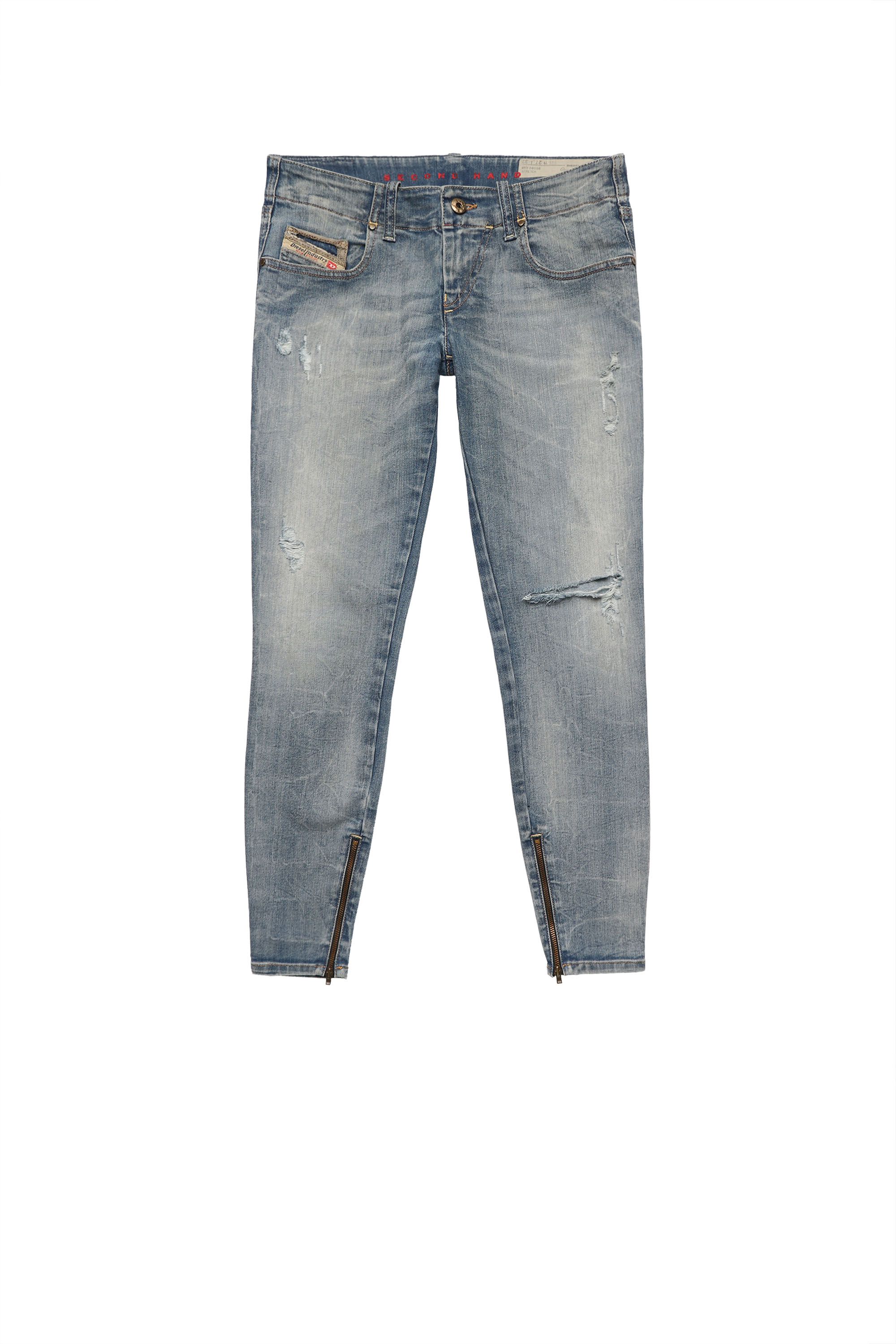 GRUPEE-ZIP, Light Blue - Jeans