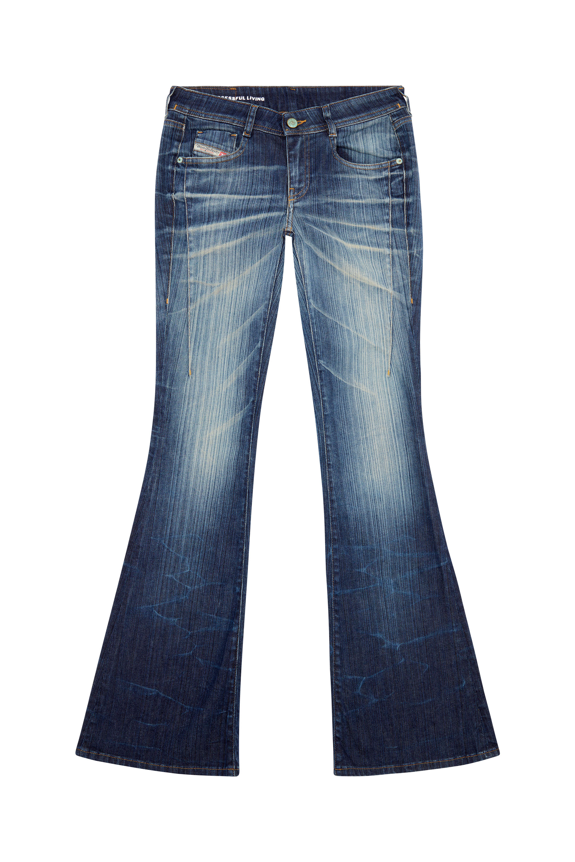 Diesel - Bootcut and Flare Jeans 1969 D-Ebbey 09I03, Dark Blue - Image 5