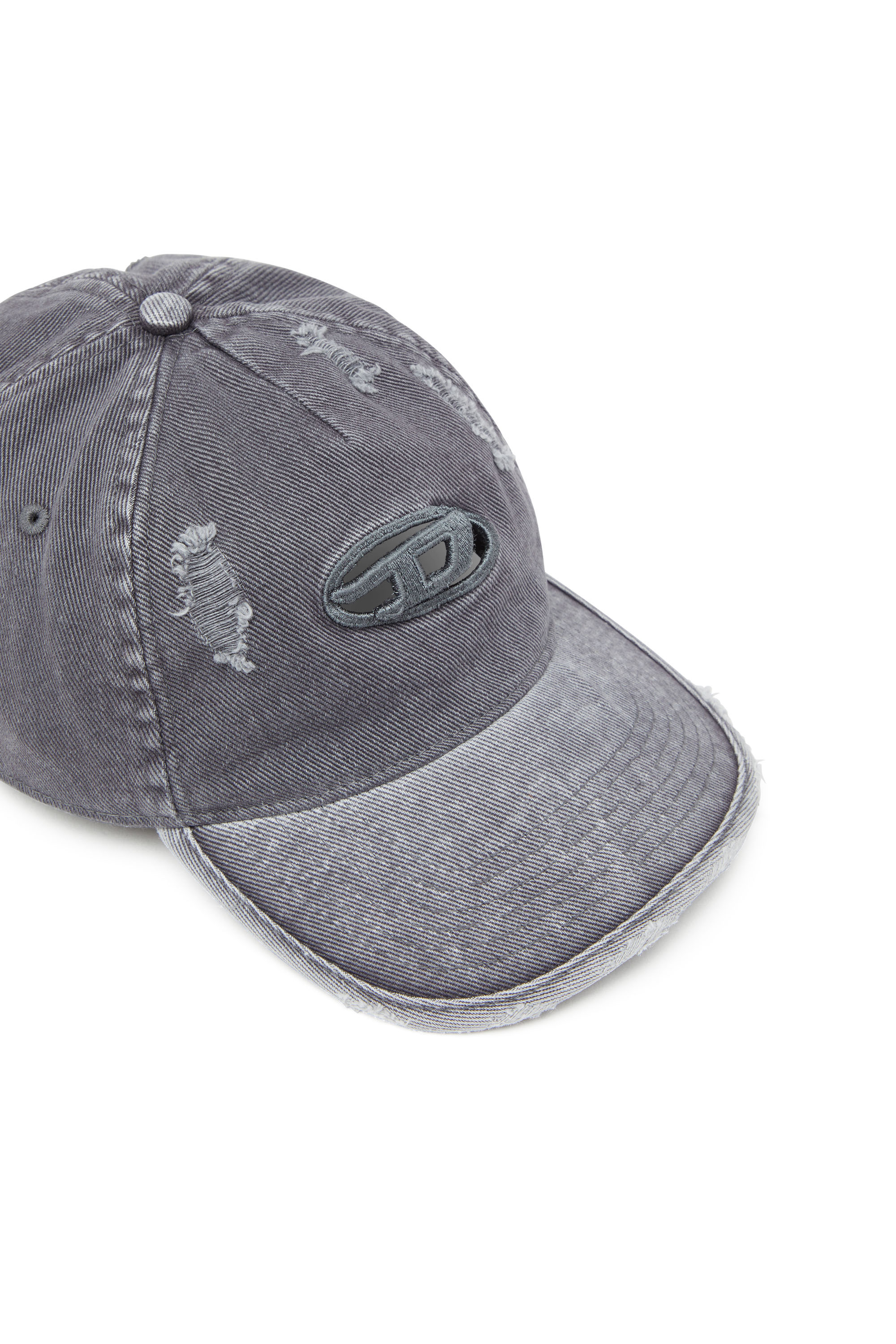 Diesel - C-BALL-UTLT, Man's Baseball cap in Grey - 3