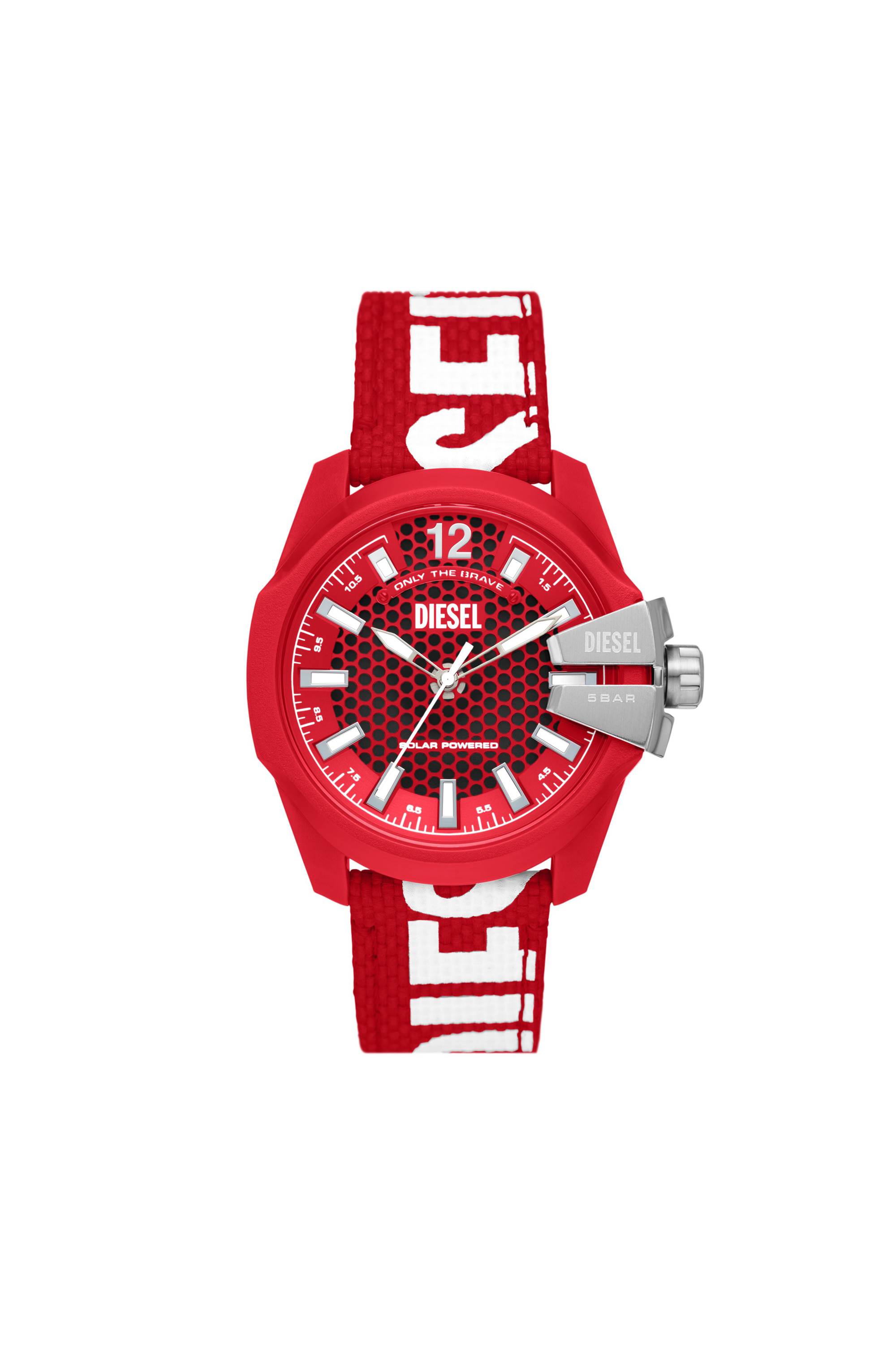 Men's Griffed Solar Red watch | DZ4620 Diesel