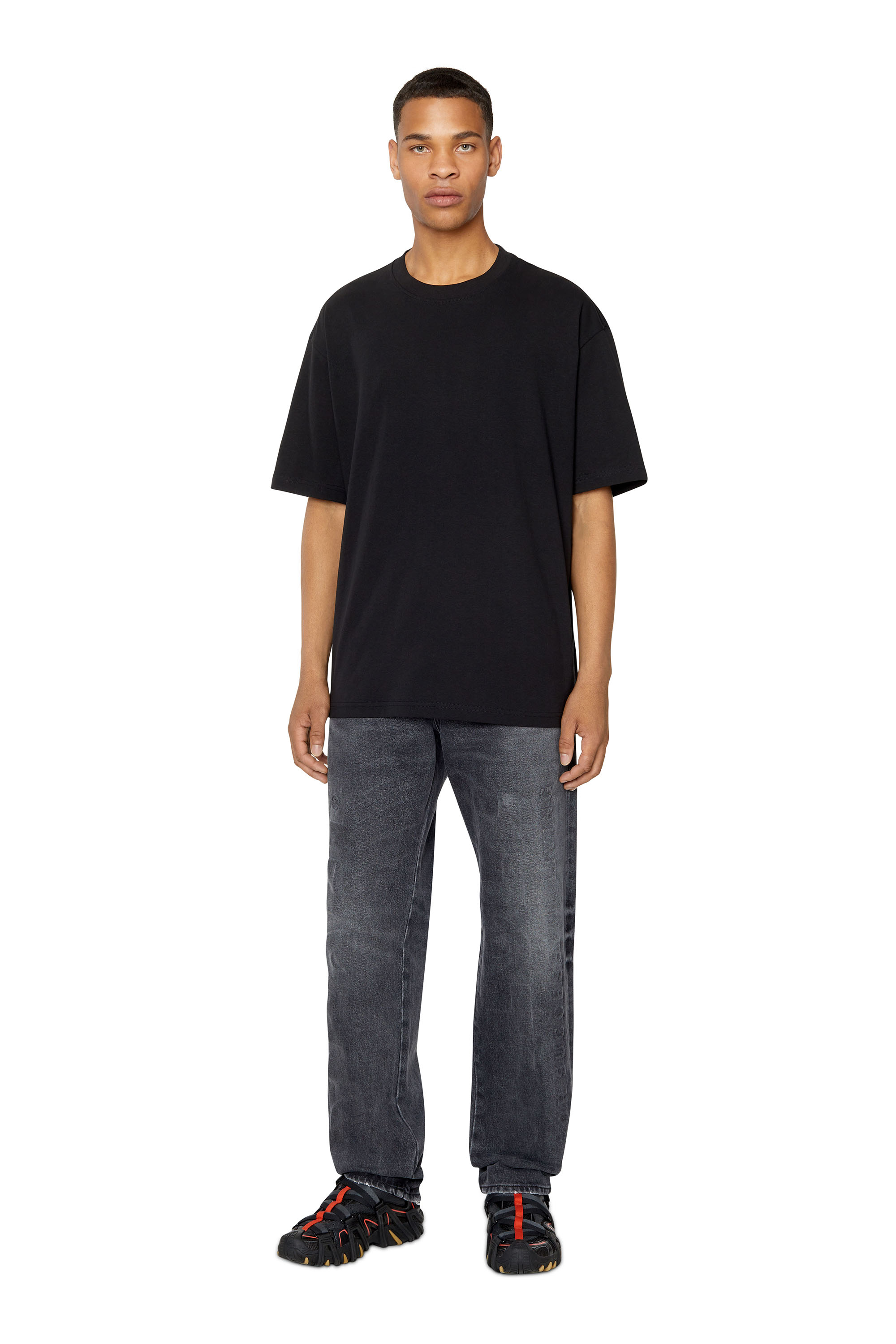 Diesel - 2010 D-Macs 007J5 Straight Jeans, Black/Dark grey - Image 5