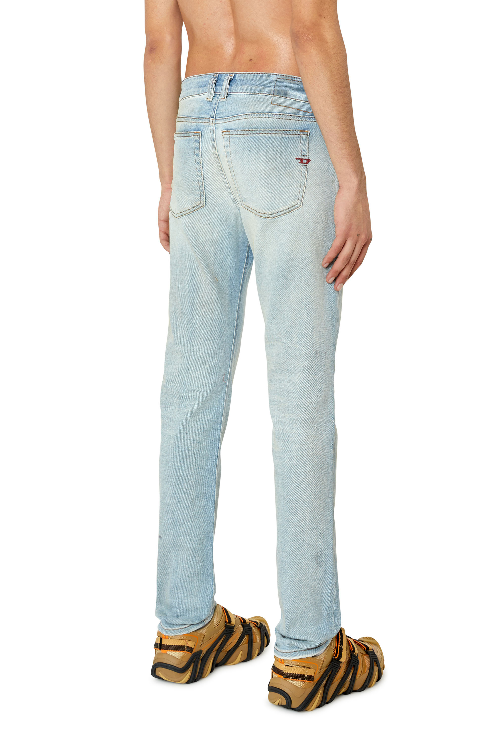 Diesel - 1979 Sleenker 09E89 Skinny Jeans, Light Blue - Image 2