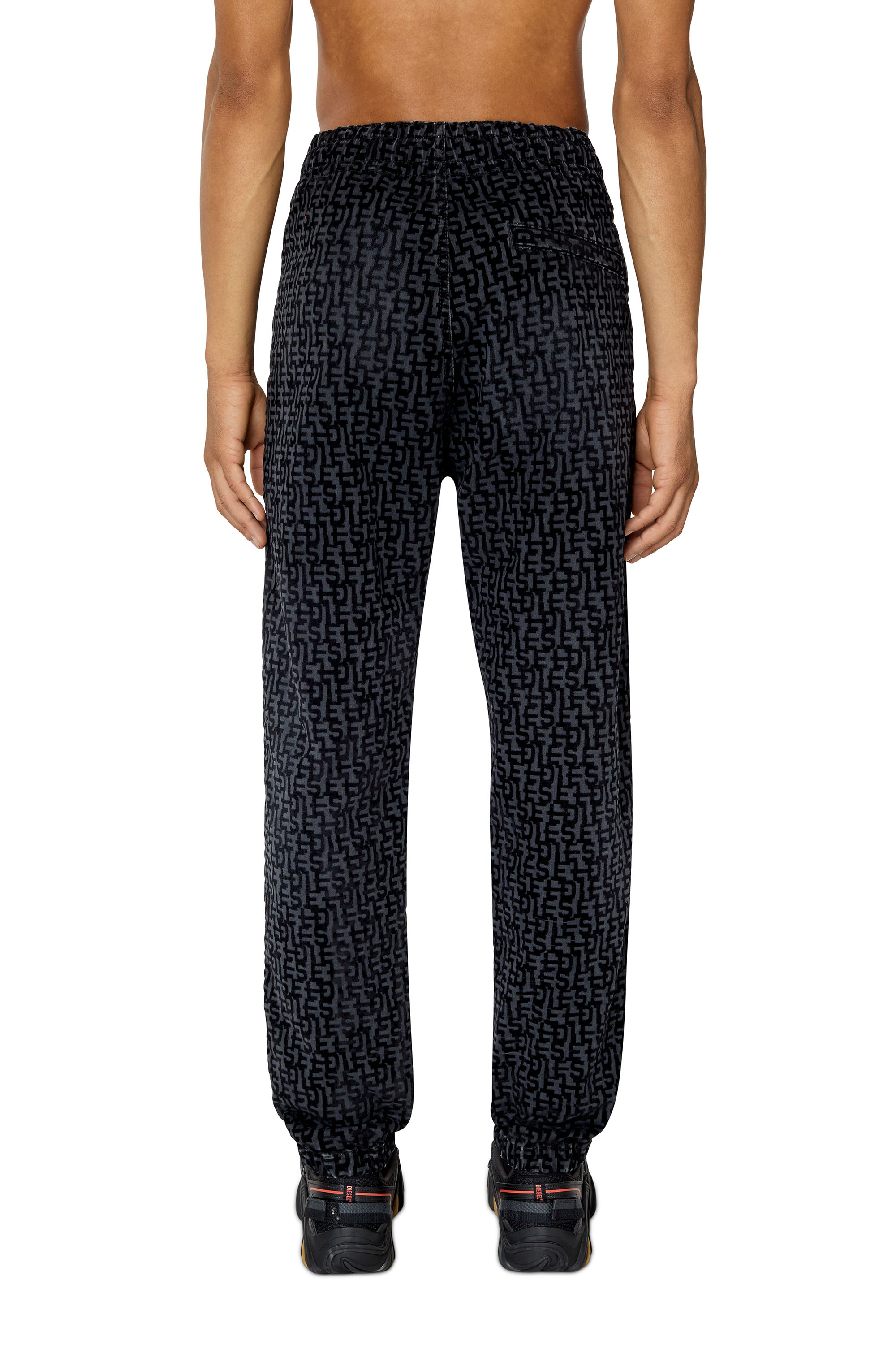 Diesel - D-Lab Track Denim 068AW Tapered, Black/Dark grey - Image 2