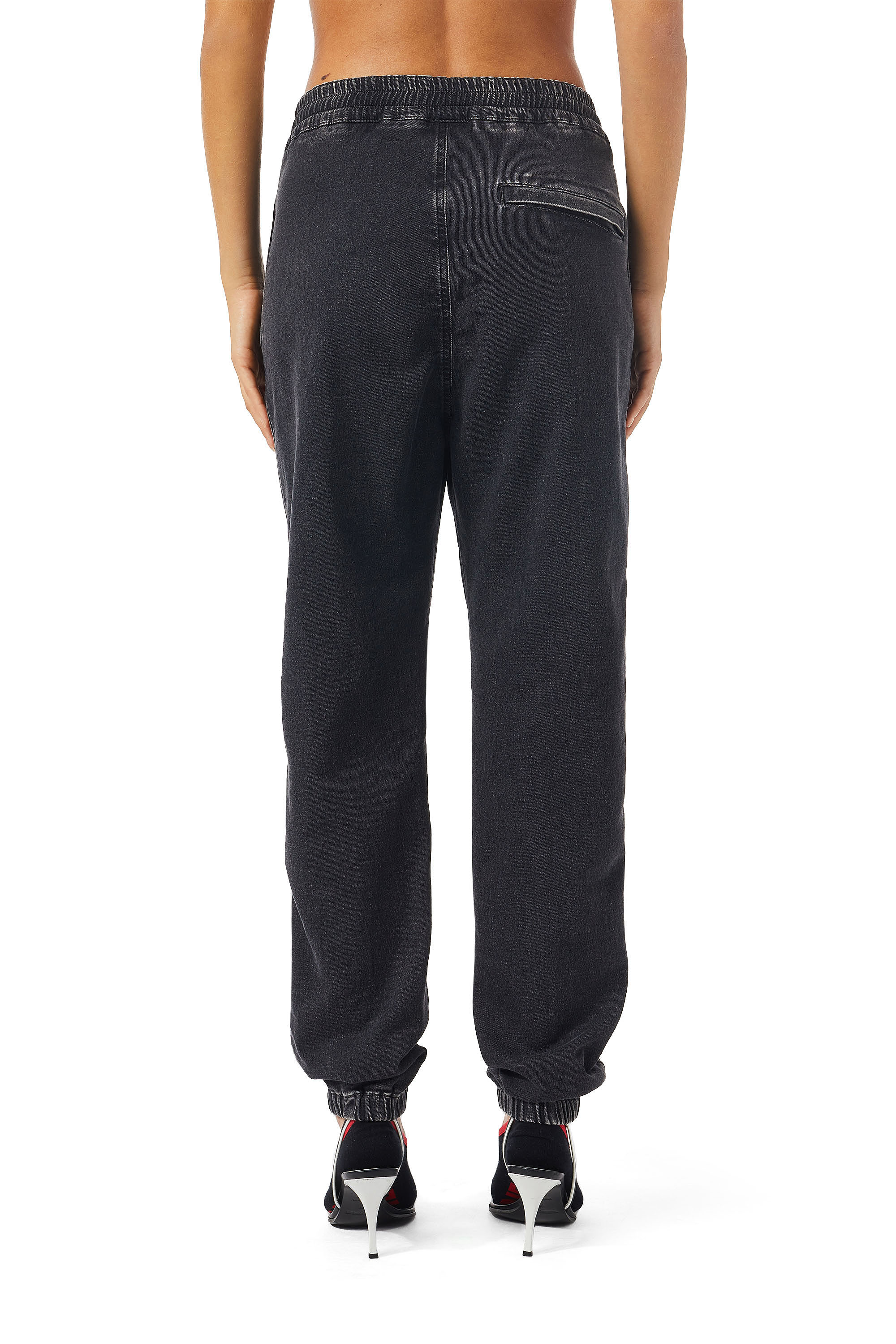 Diesel - Tapered D-Lab Track Denim 069ZE, Black/Dark grey - Image 2
