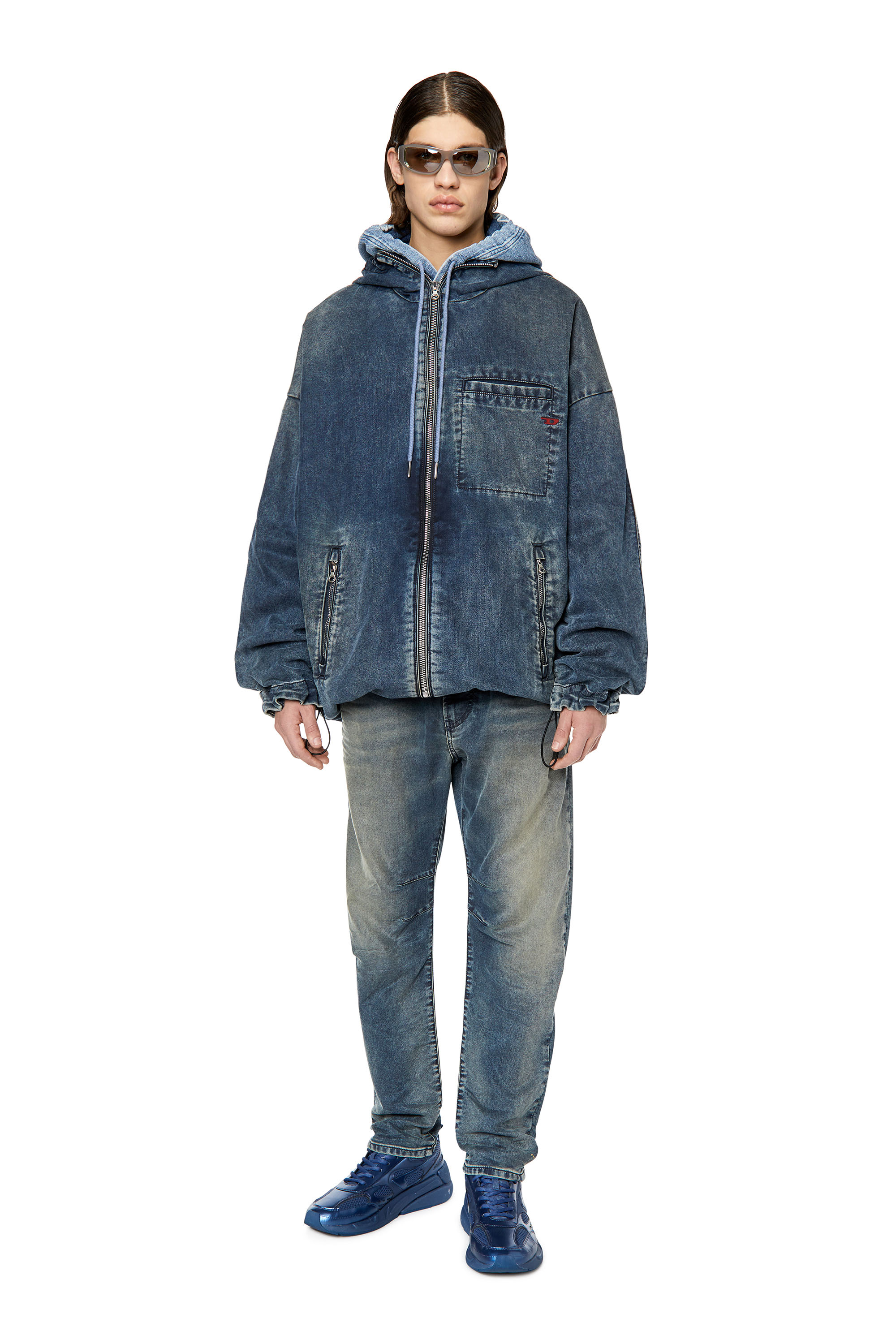Diesel - D-Amage JoggJeans® 068DS Tapered, Dark Blue - Image 2