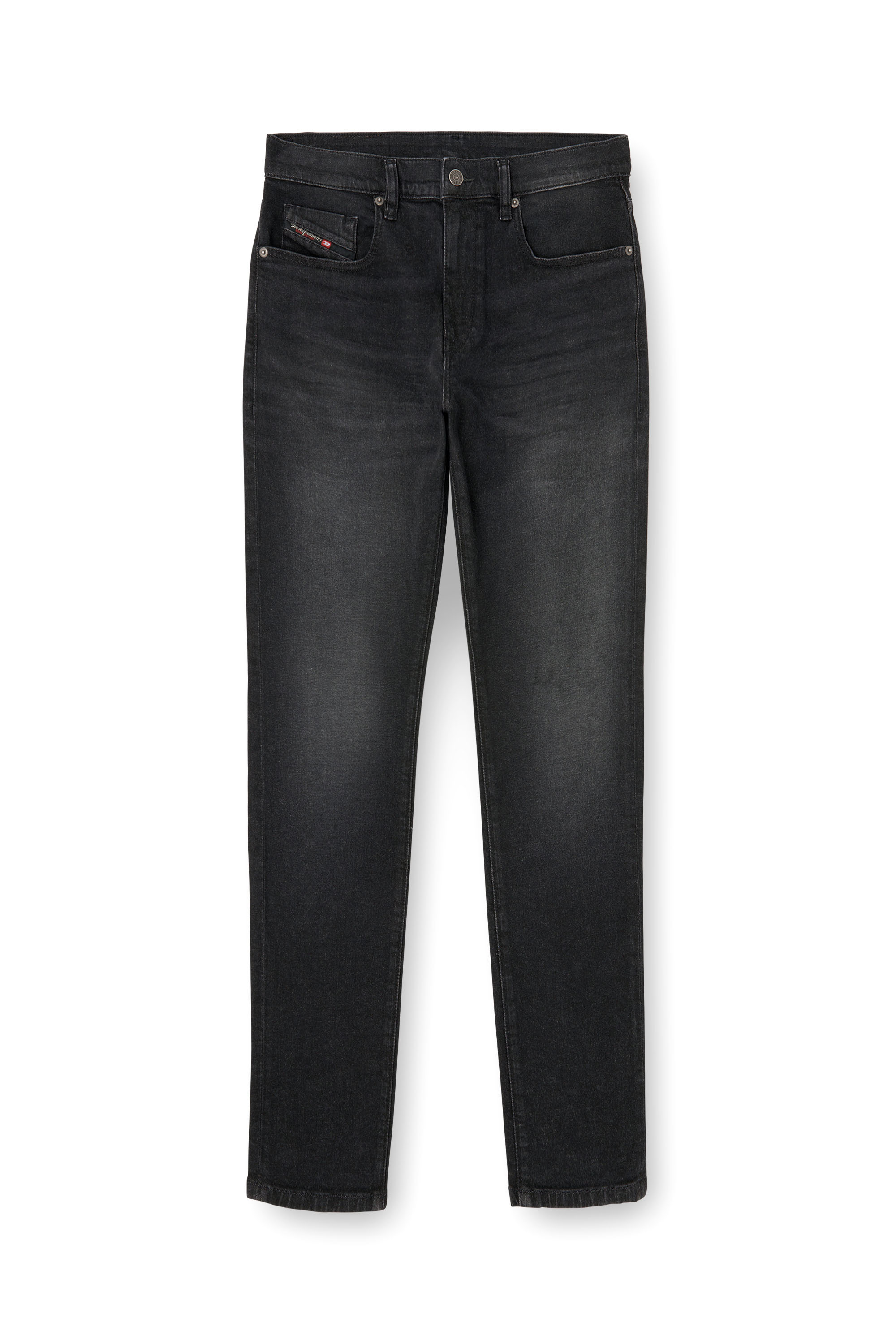 Diesel - Man's Slim Jeans 2019 D-Strukt 0DBDT, Black/Dark grey - 6