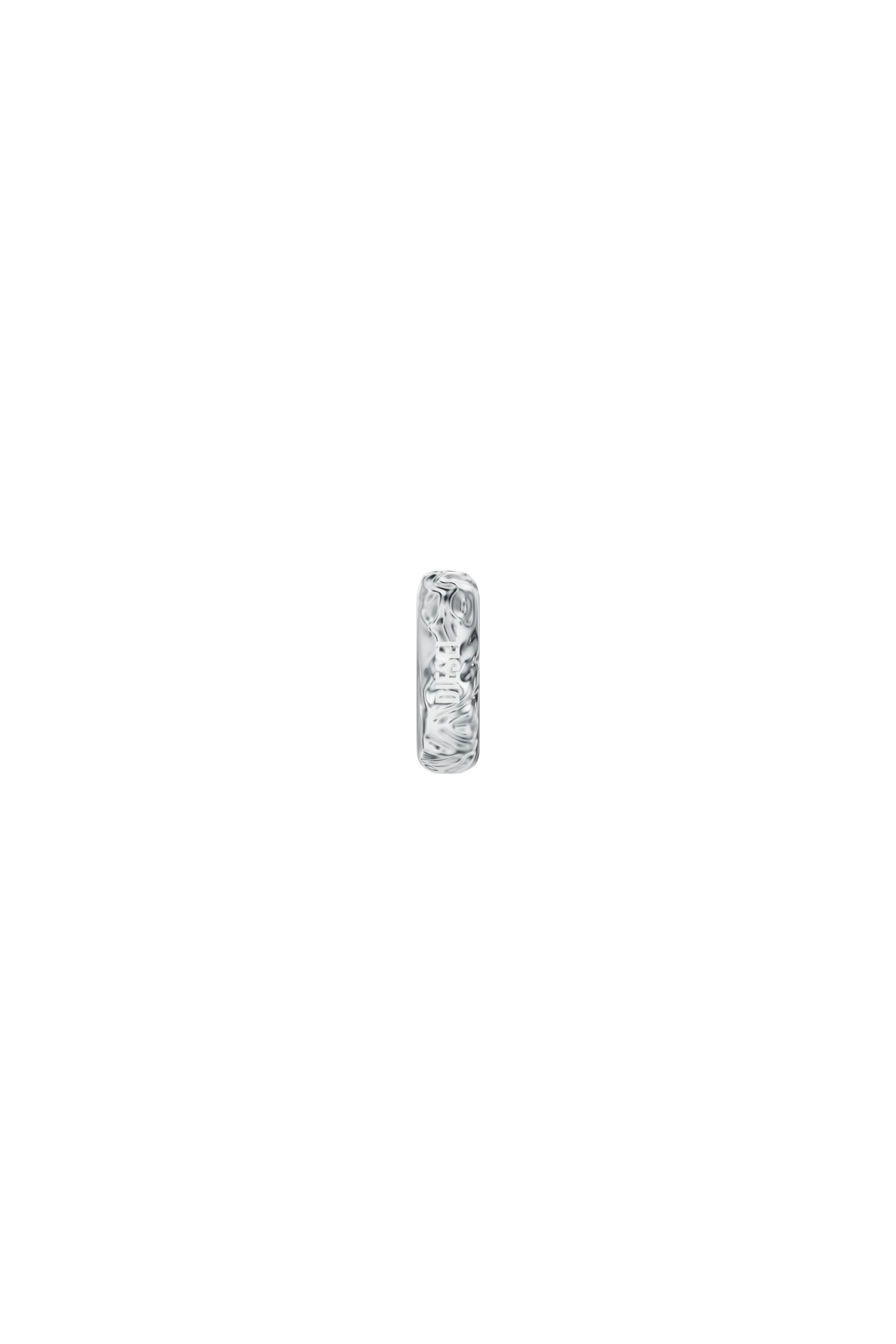 Diesel - DX1730040, Unisex's Stainless Steel Hoop Earring in Silver - 2