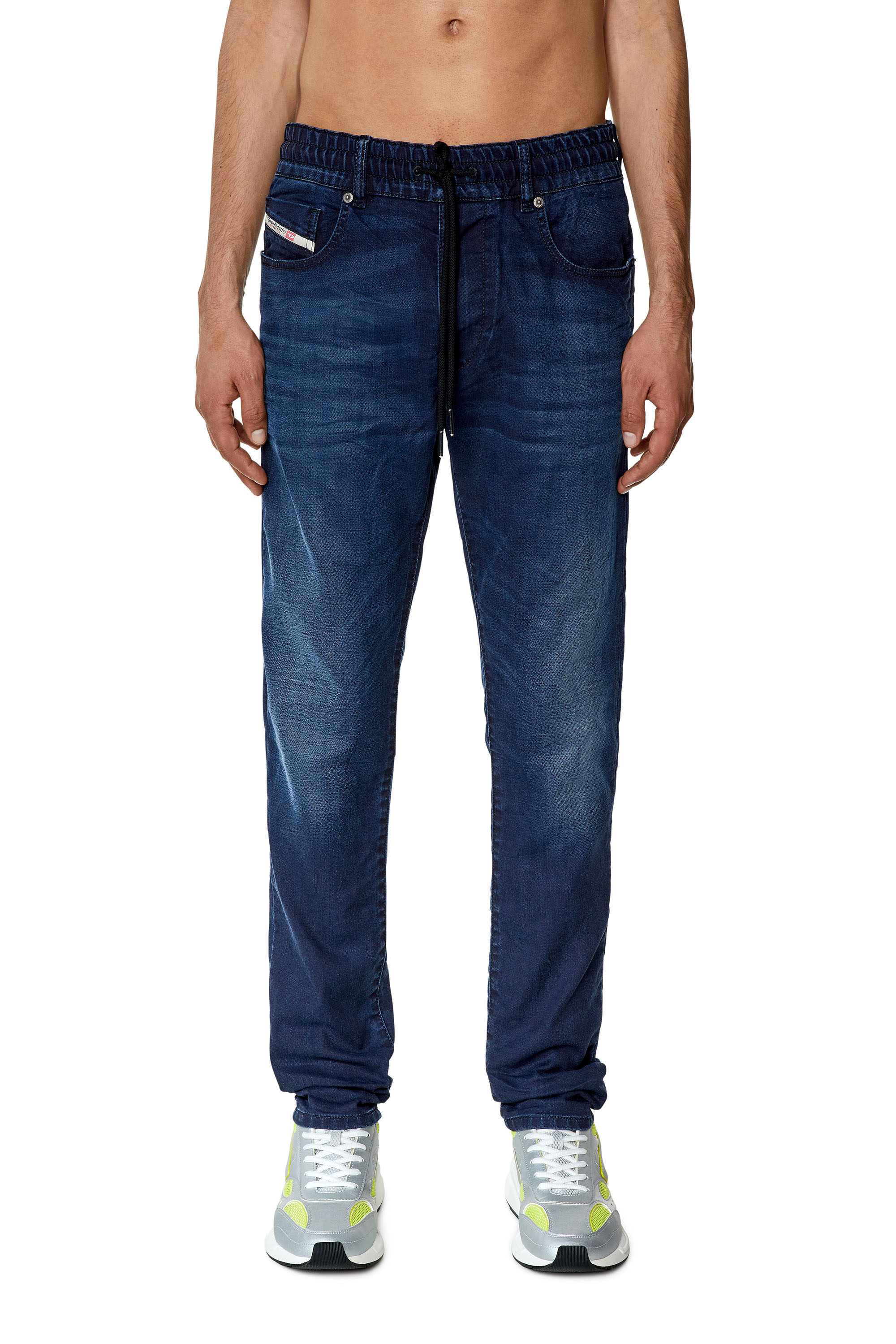 Diesel - D-Strukt JoggJeans® 068FB Slim, Dark Blue - Image 1