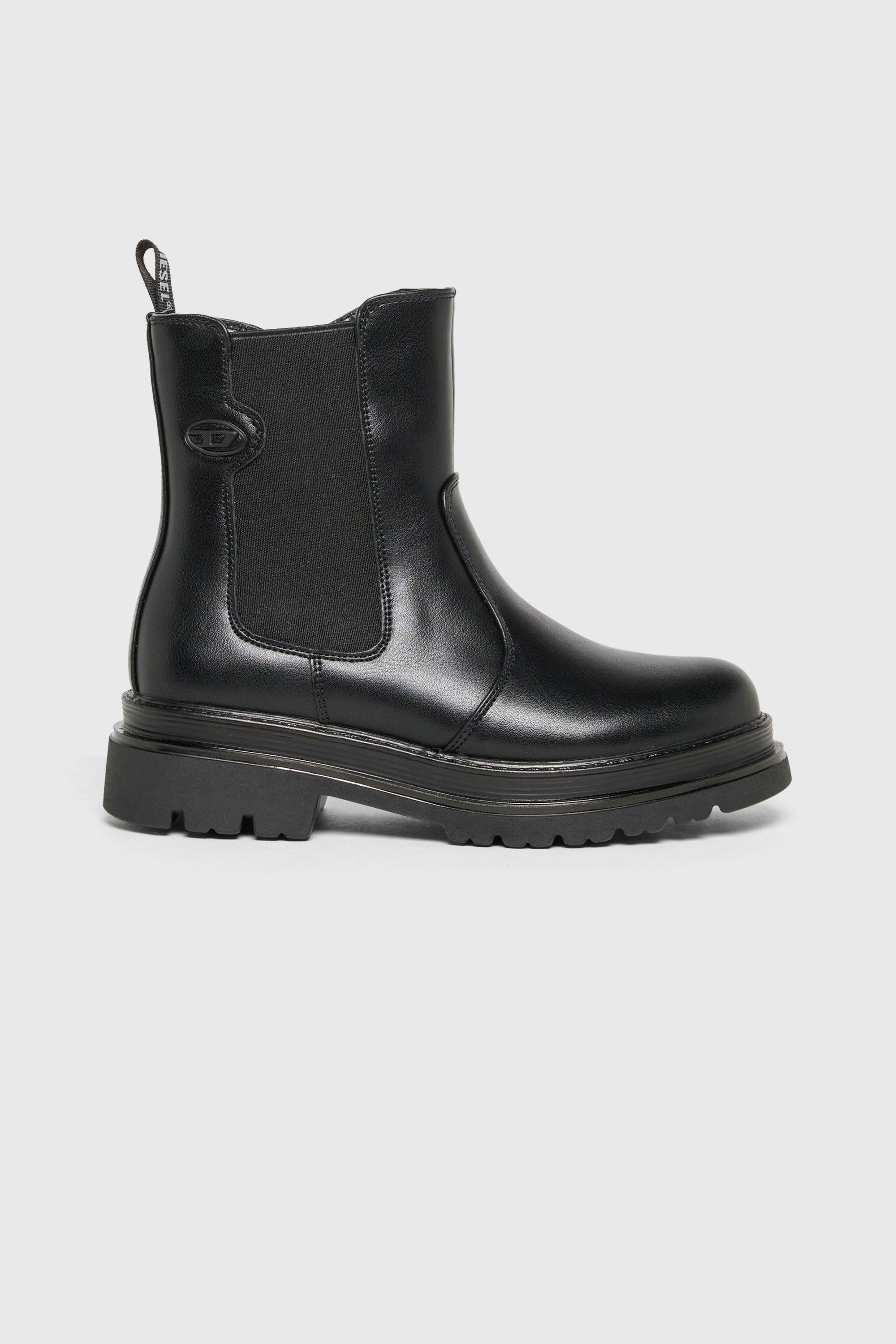 Diesel - D-VYNCOUN, Unisex's D-Vyncoun - Chelsea boots with Oval D logo in Black - 1