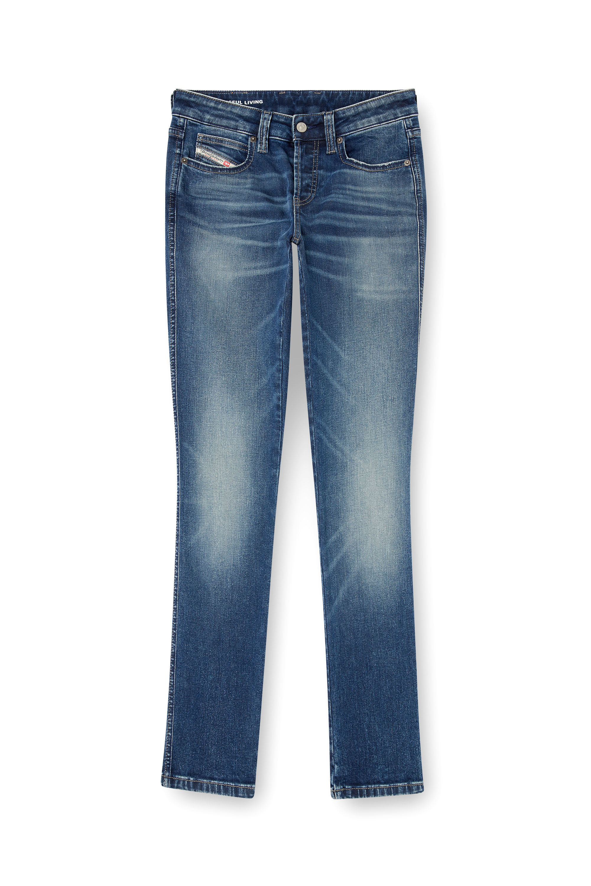 Diesel - Woman's Slim Jeans 1992 D-Jiann 0DBEE, Medium blue - 2