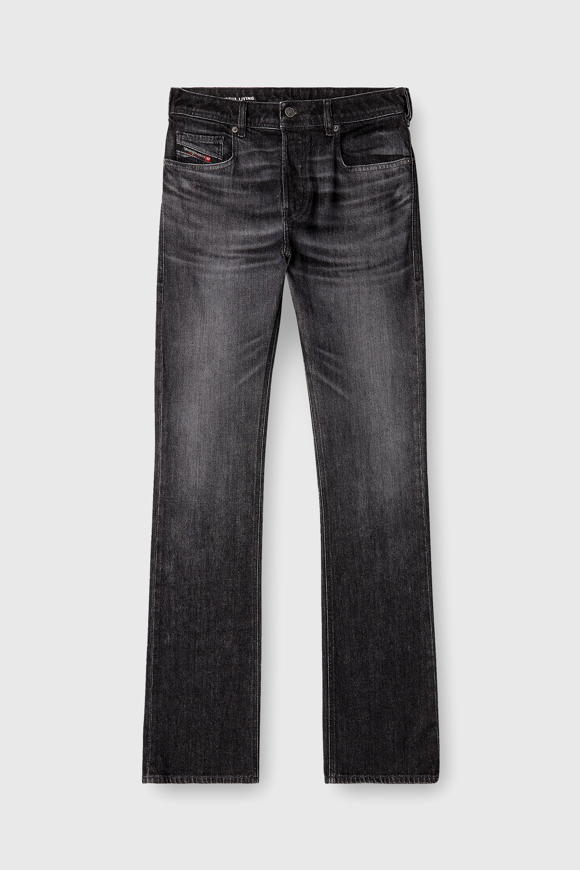 Diesel - Man's Bootcut Jeans 2007 Zatiny 09N48, Black/Dark grey - 2