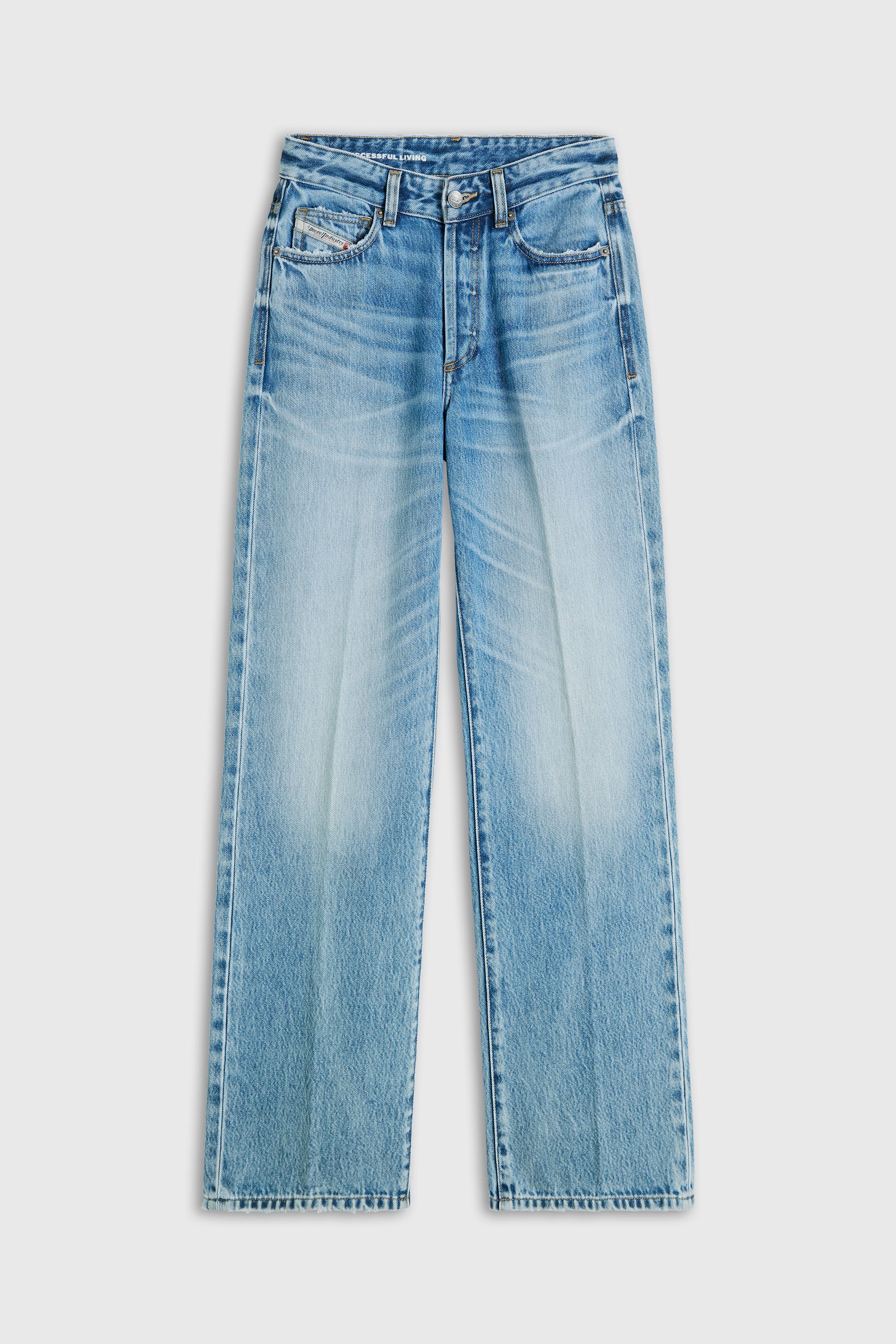Diesel - Woman's Regular Jeans 1971 D-Sent 0DLDF, Light Blue - 2