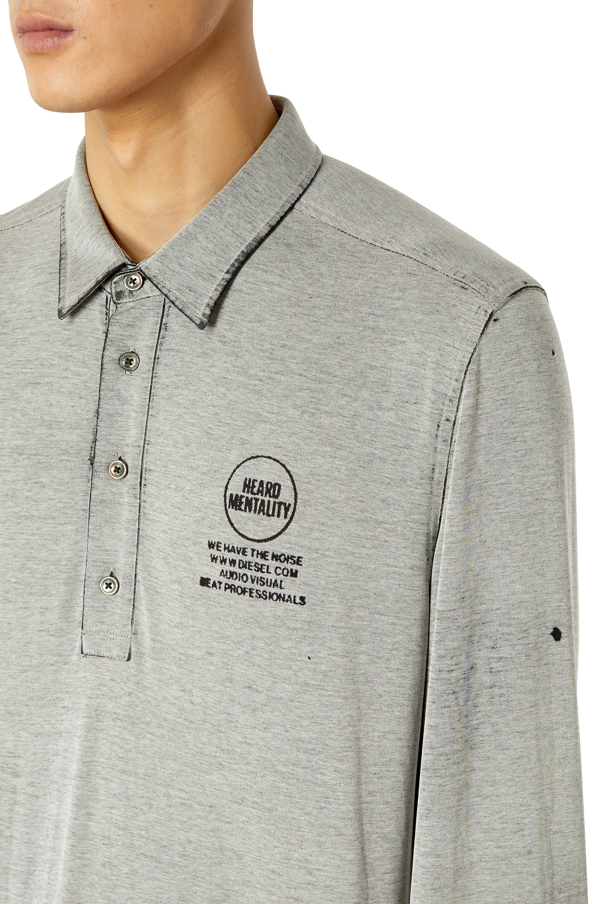 Diesel - S-HIRT, Grey - Image 5