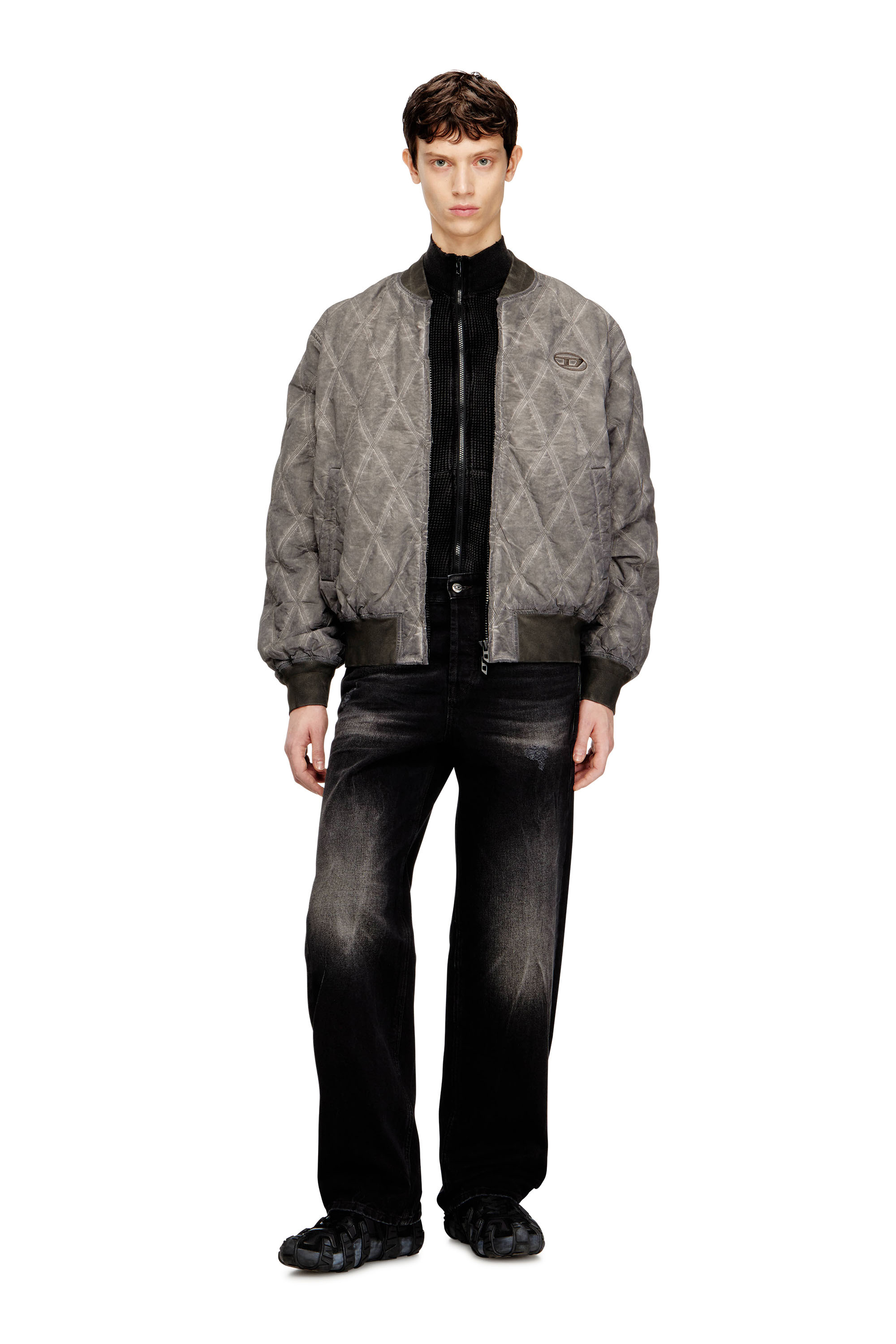 Diesel - Man's Relaxed Jeans 2001 D-Macro 0BEBB, Black - 2