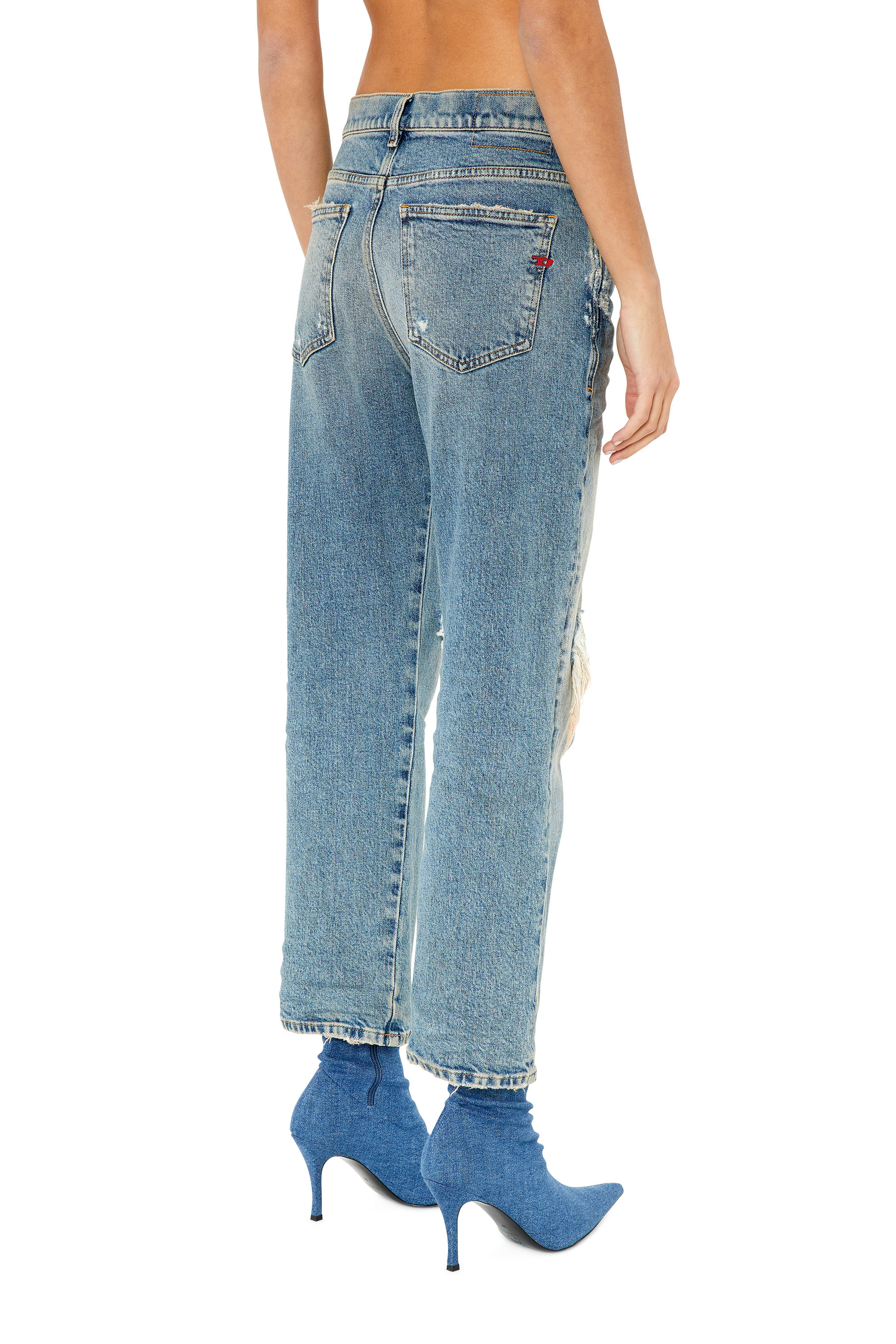 Diesel - Boyfriend Jeans 2016 D-Air 007M8, Medium blue - Image 2
