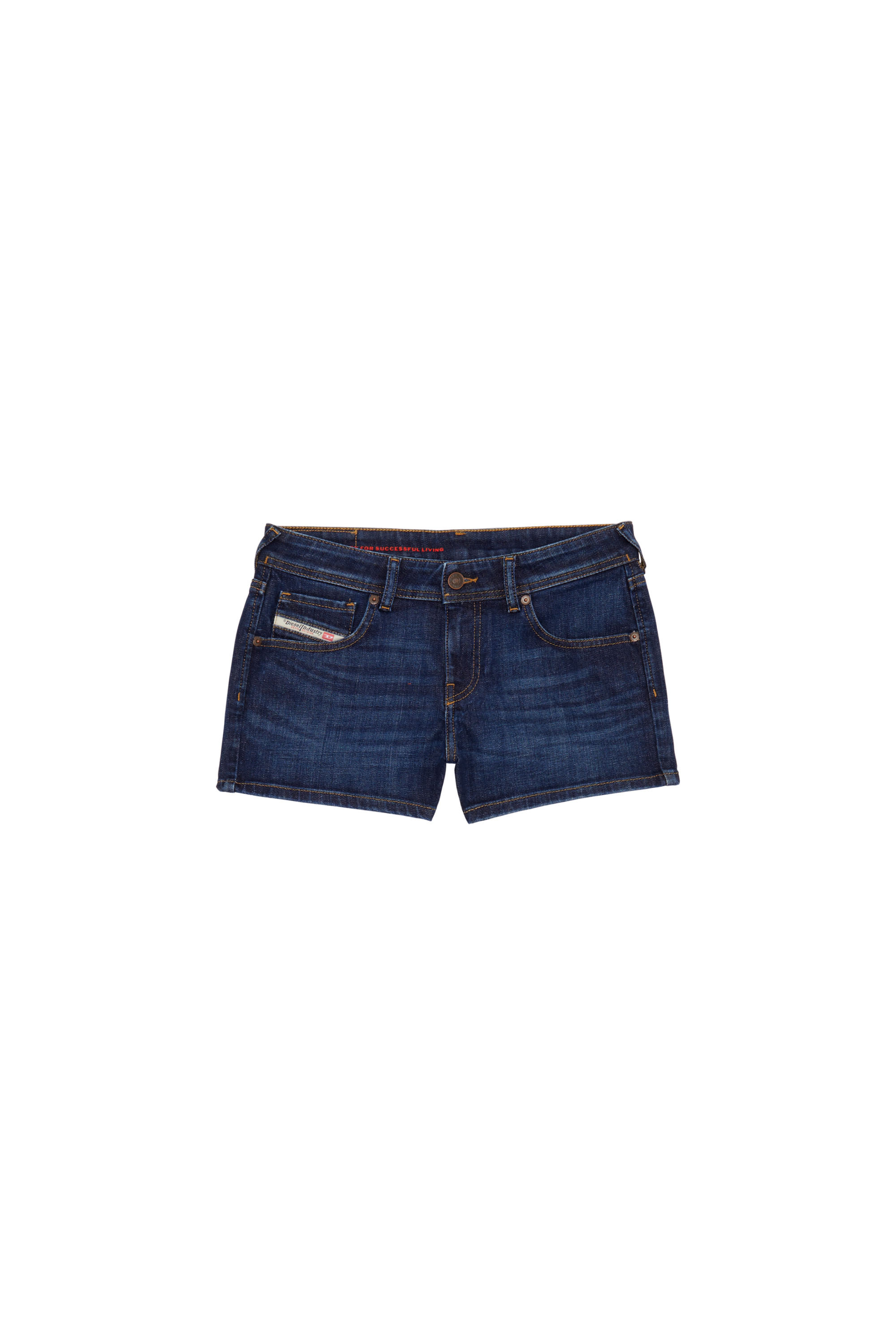 Diesel - DE-LYLA SHORT PANTS, Dark Blue - Image 3