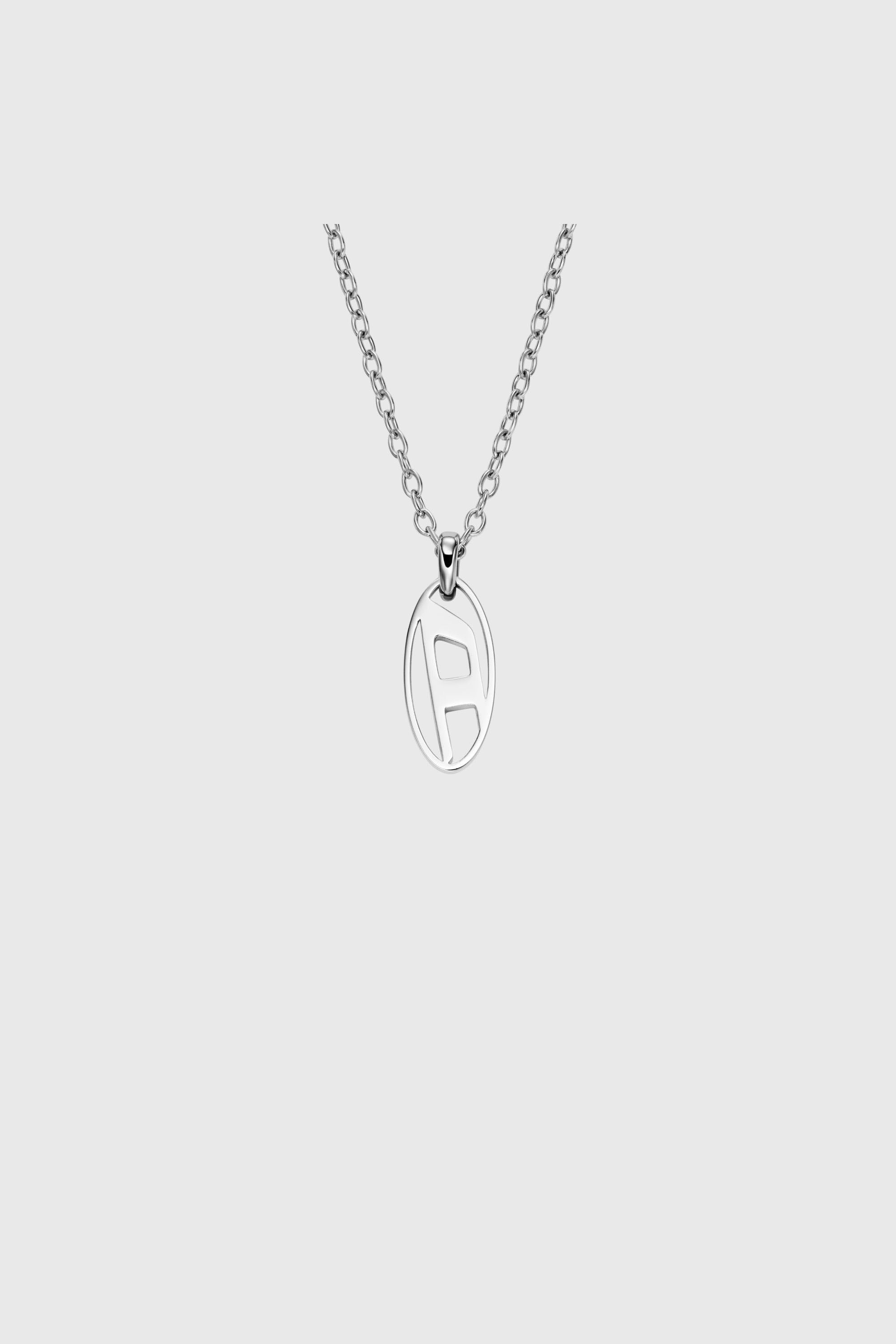 Diesel - DX1661040 JEWELLERY, Unisex's Stainless steel pendant necklace in Silver - 2